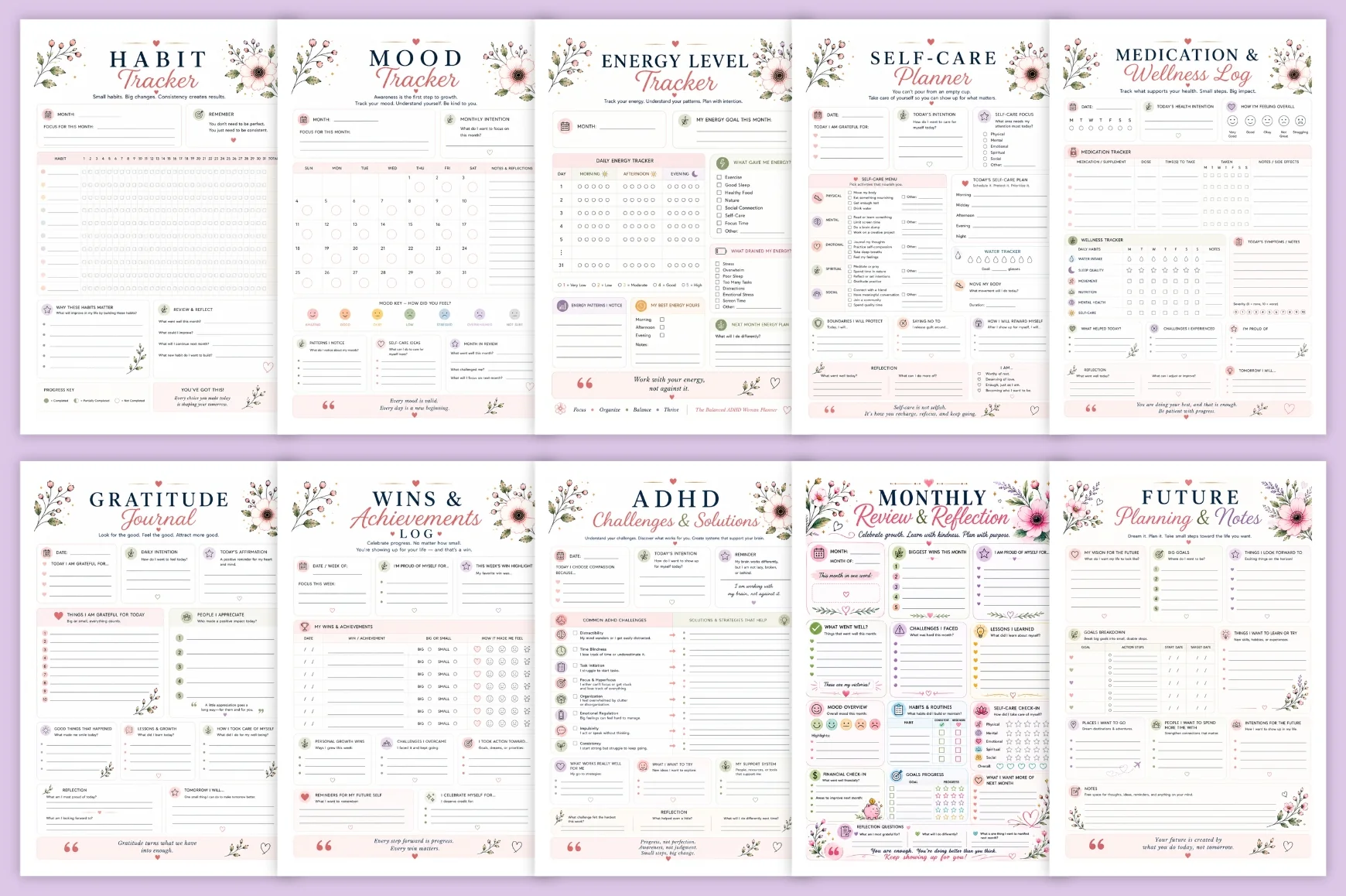 The Balanced Adhd Woman Planner - Image 3