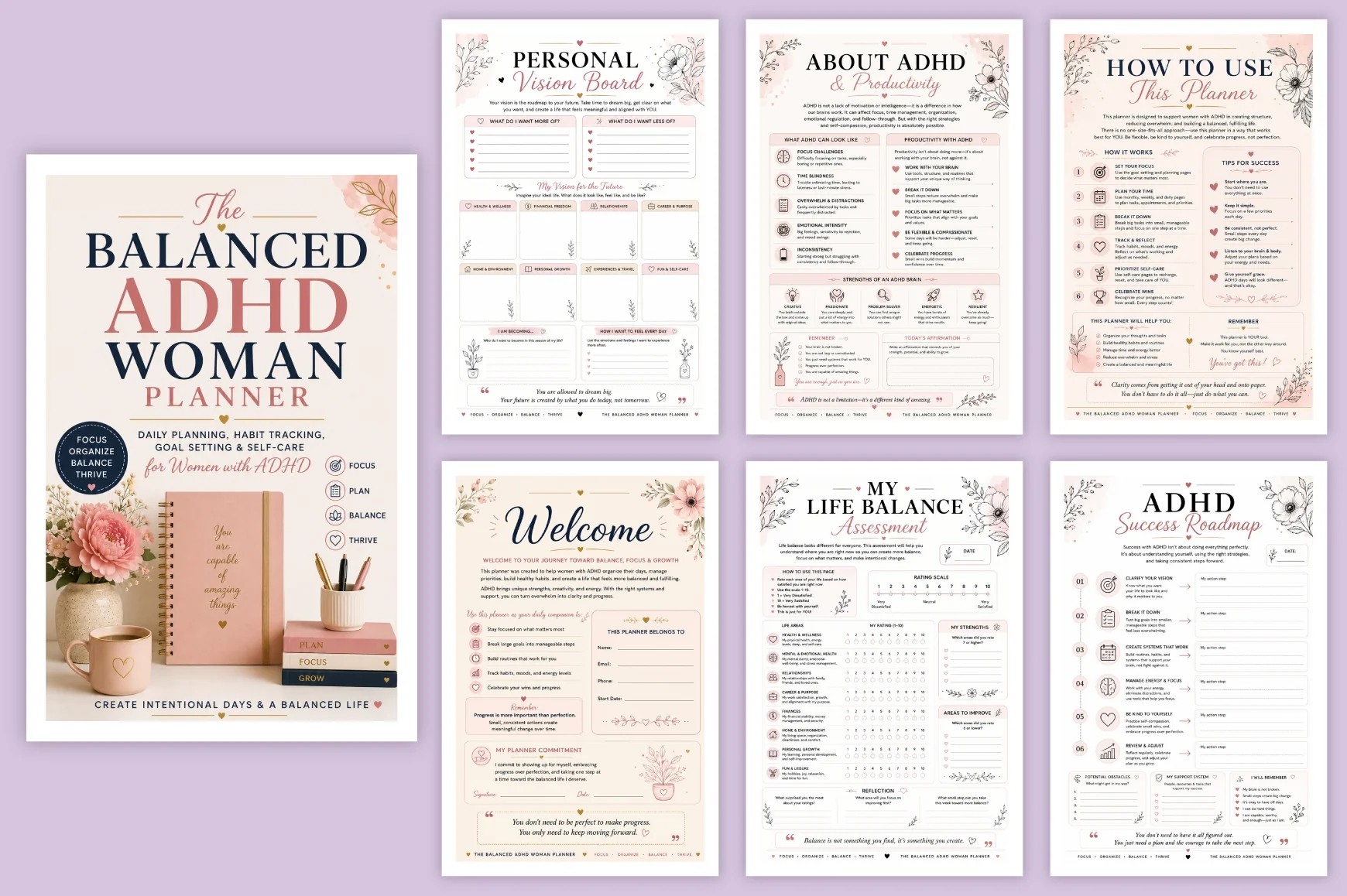 The Balanced Adhd Woman Planner - Image 5