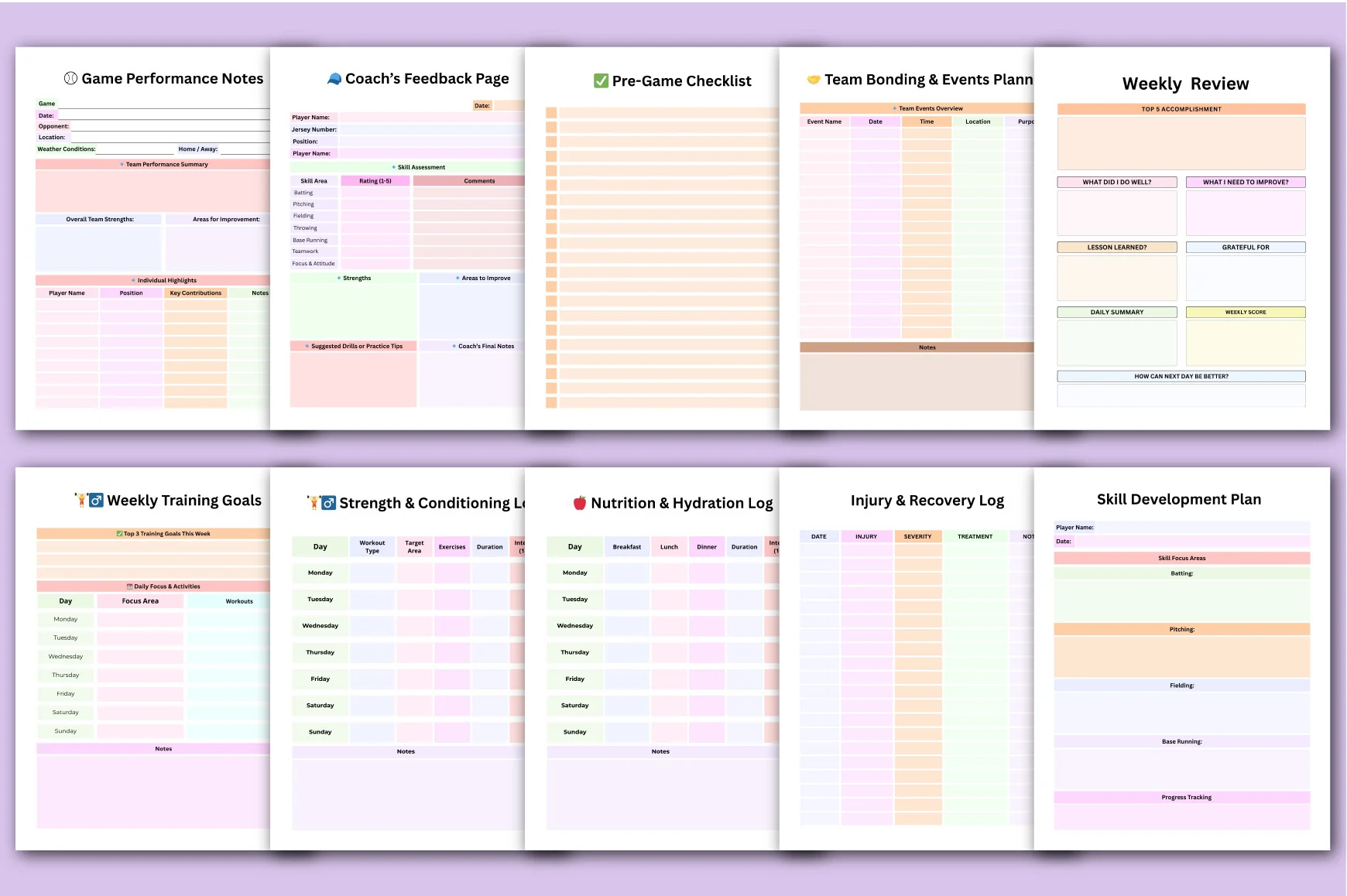 The Baseball Planner - Image 4