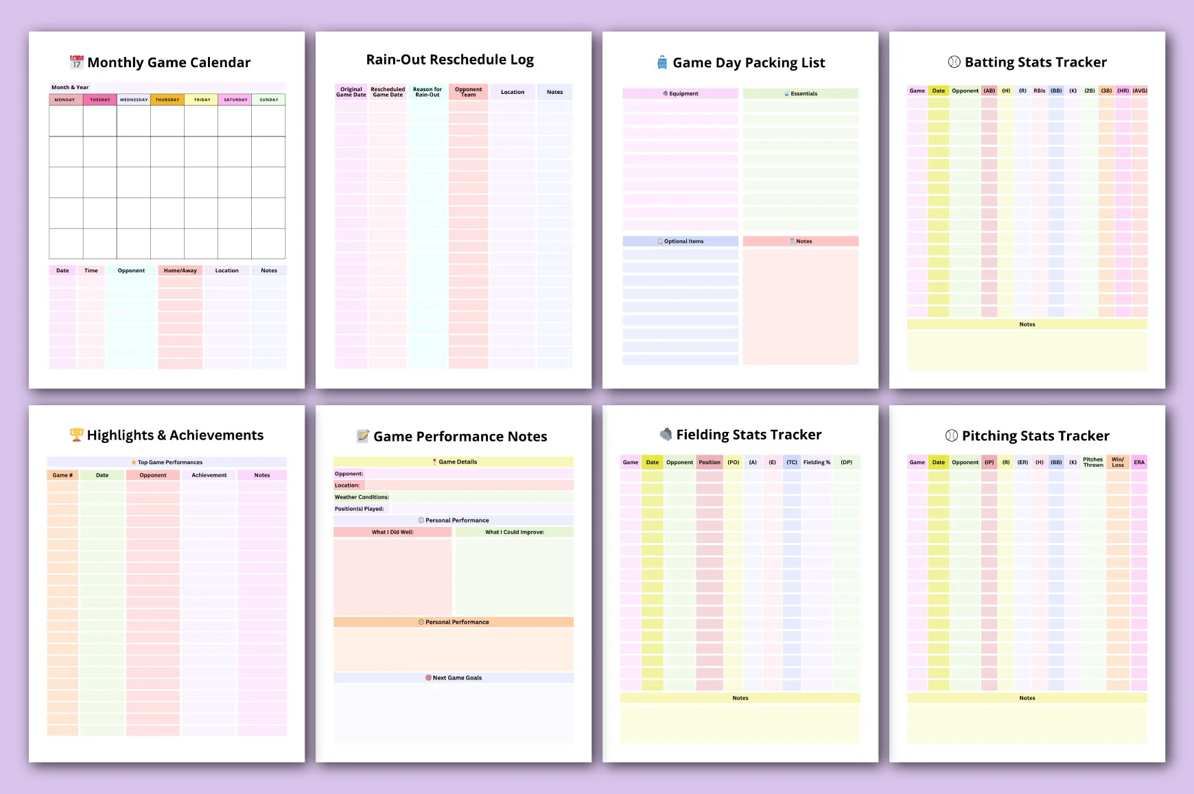 The Baseball Planner - Image 7