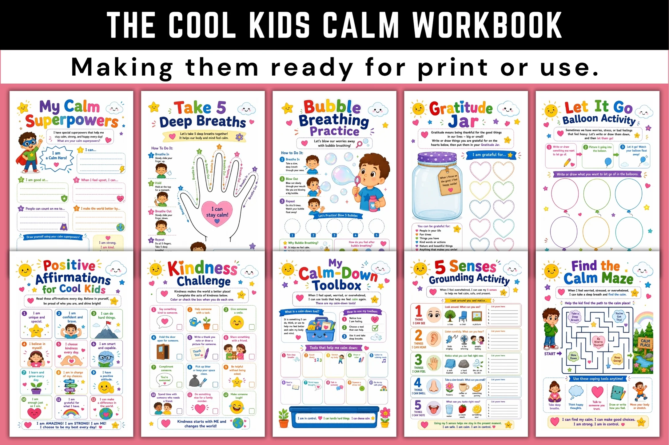 The Cool Kids Calm Workbook - Image 2