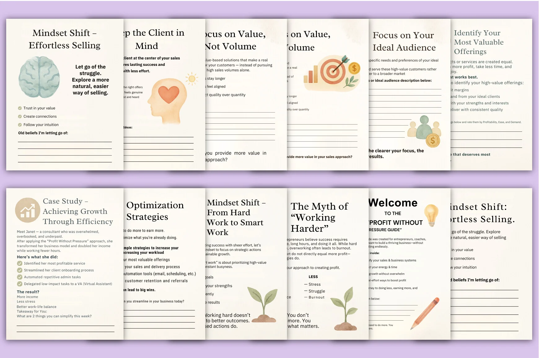 The Profit Without Pressure Guide Planner - Image 2