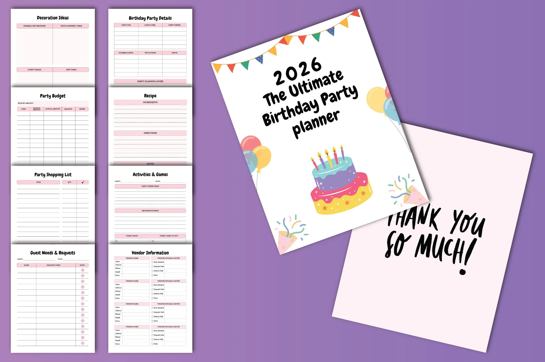 The Ultimate Birthday Party Planner - Image 3