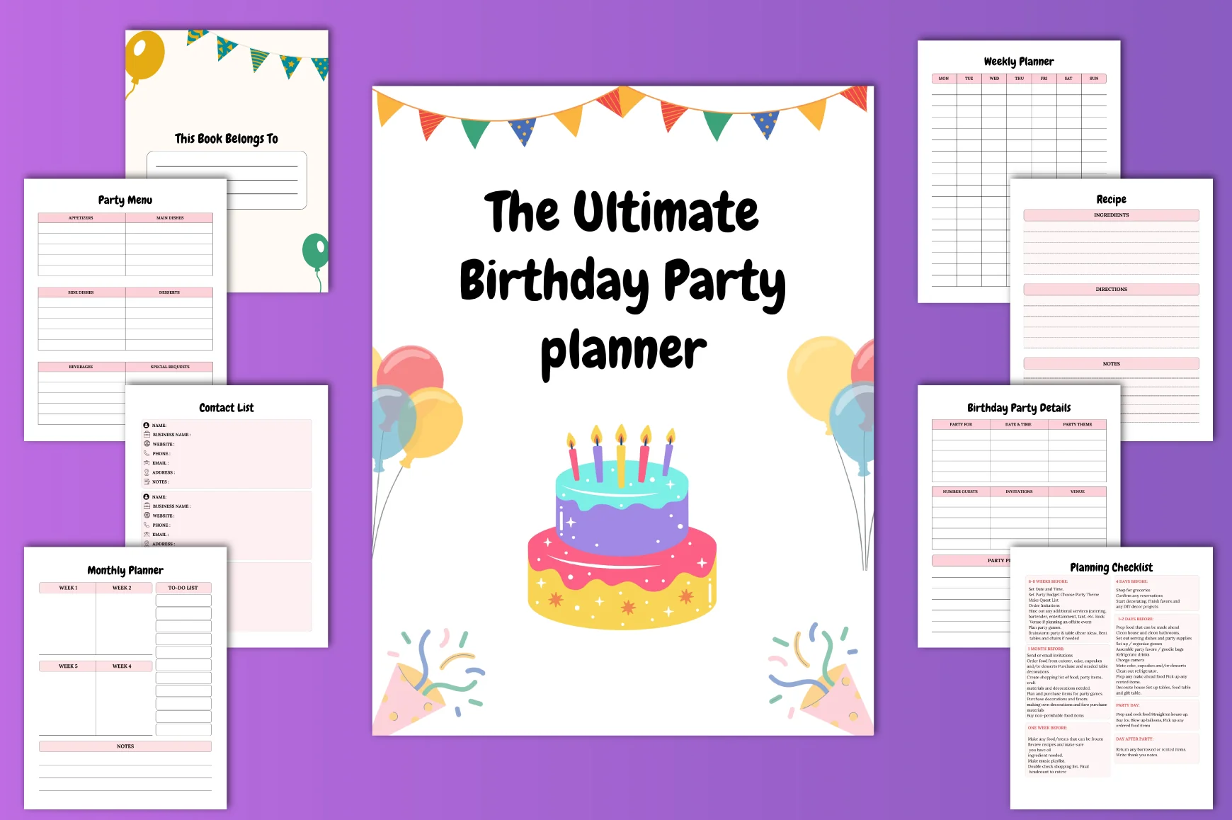 The Ultimate Birthday Party Planner - Image 2