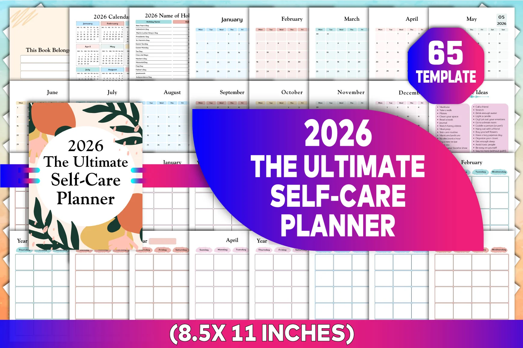 The Ultimate Self-Care Planner