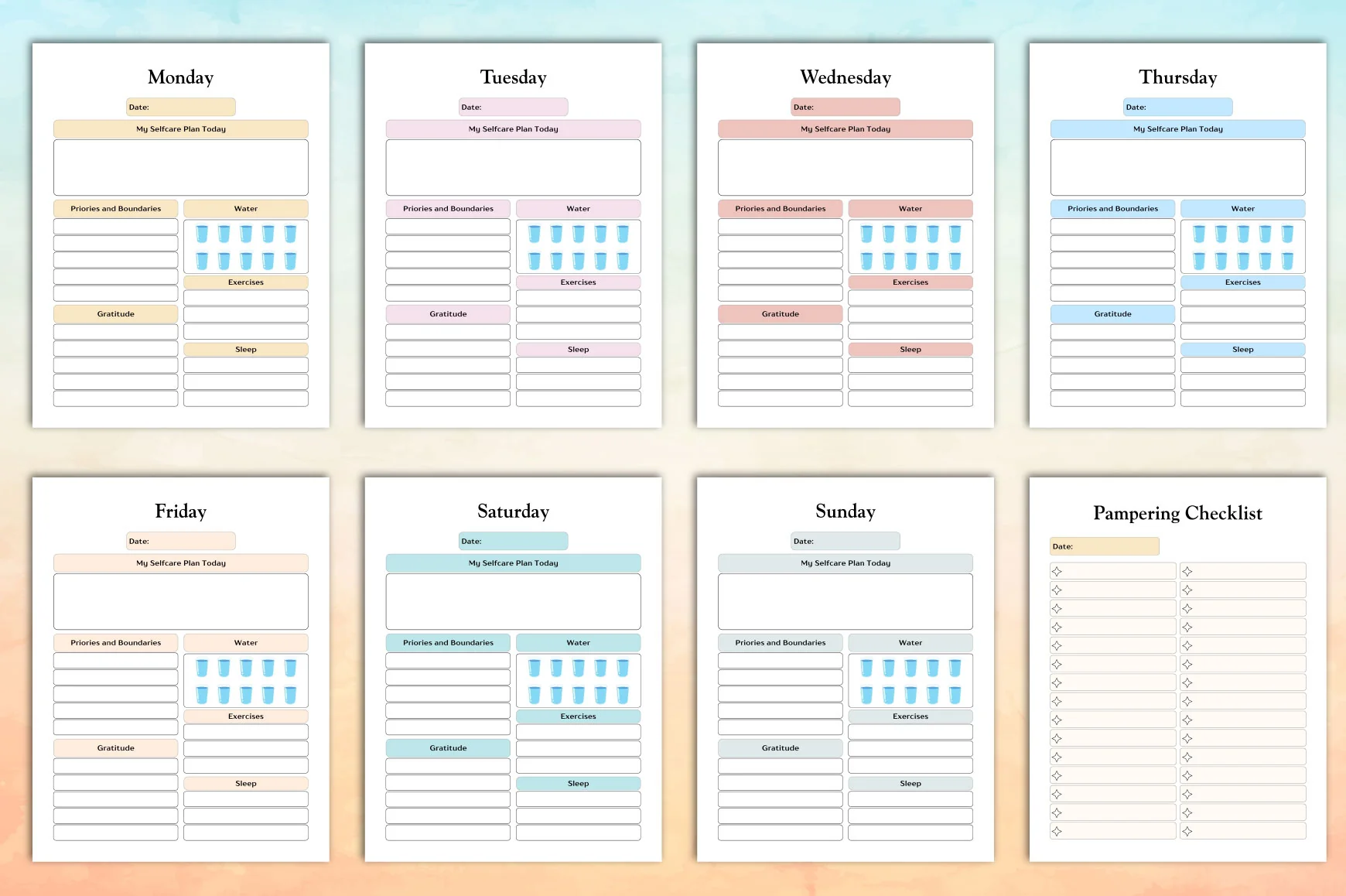 The Ultimate Self-Care Planner - Image 4