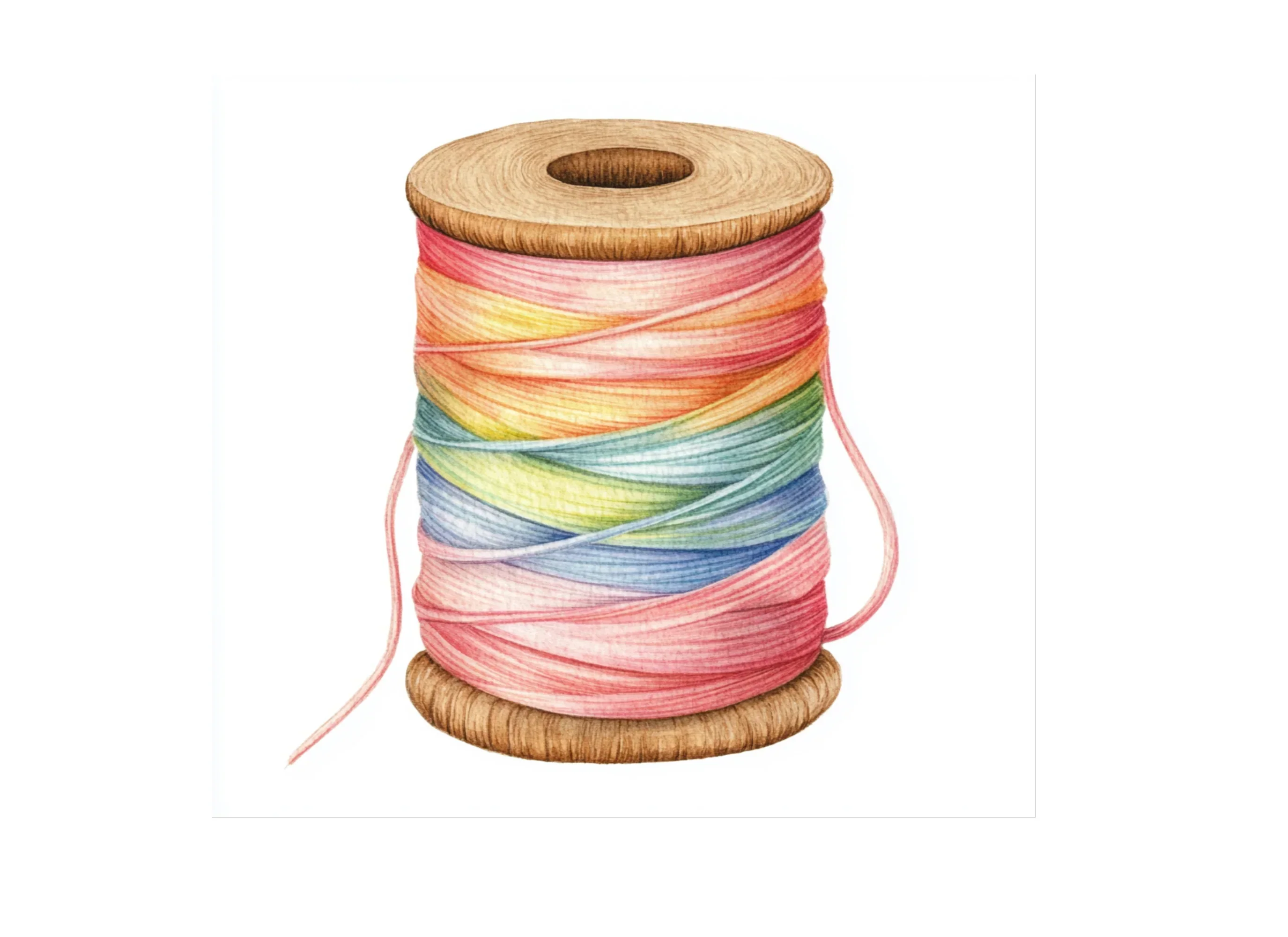 Thread Spools Clipart Bundle - Image 2