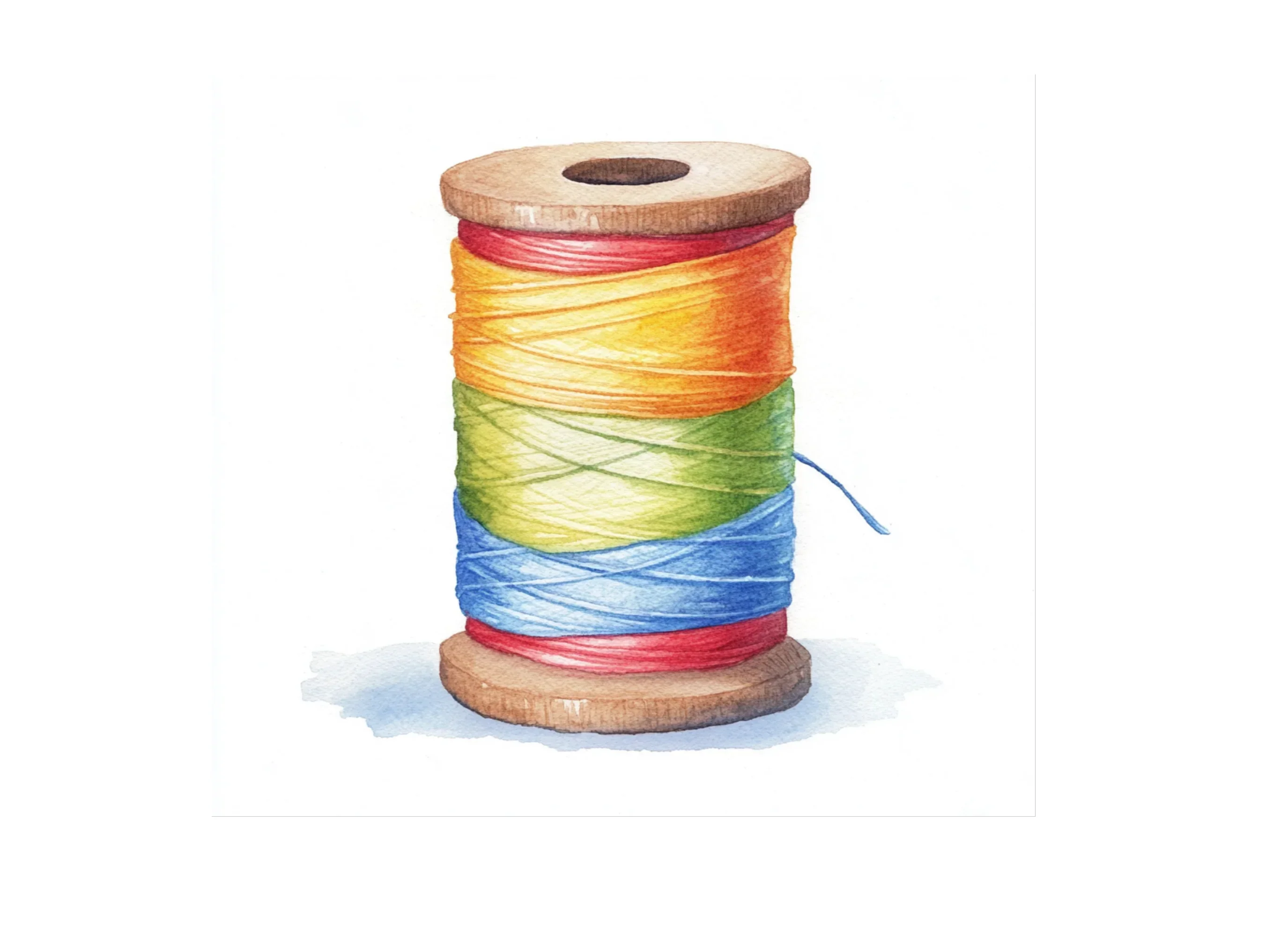 Thread Spools Clipart Bundle - Image 3