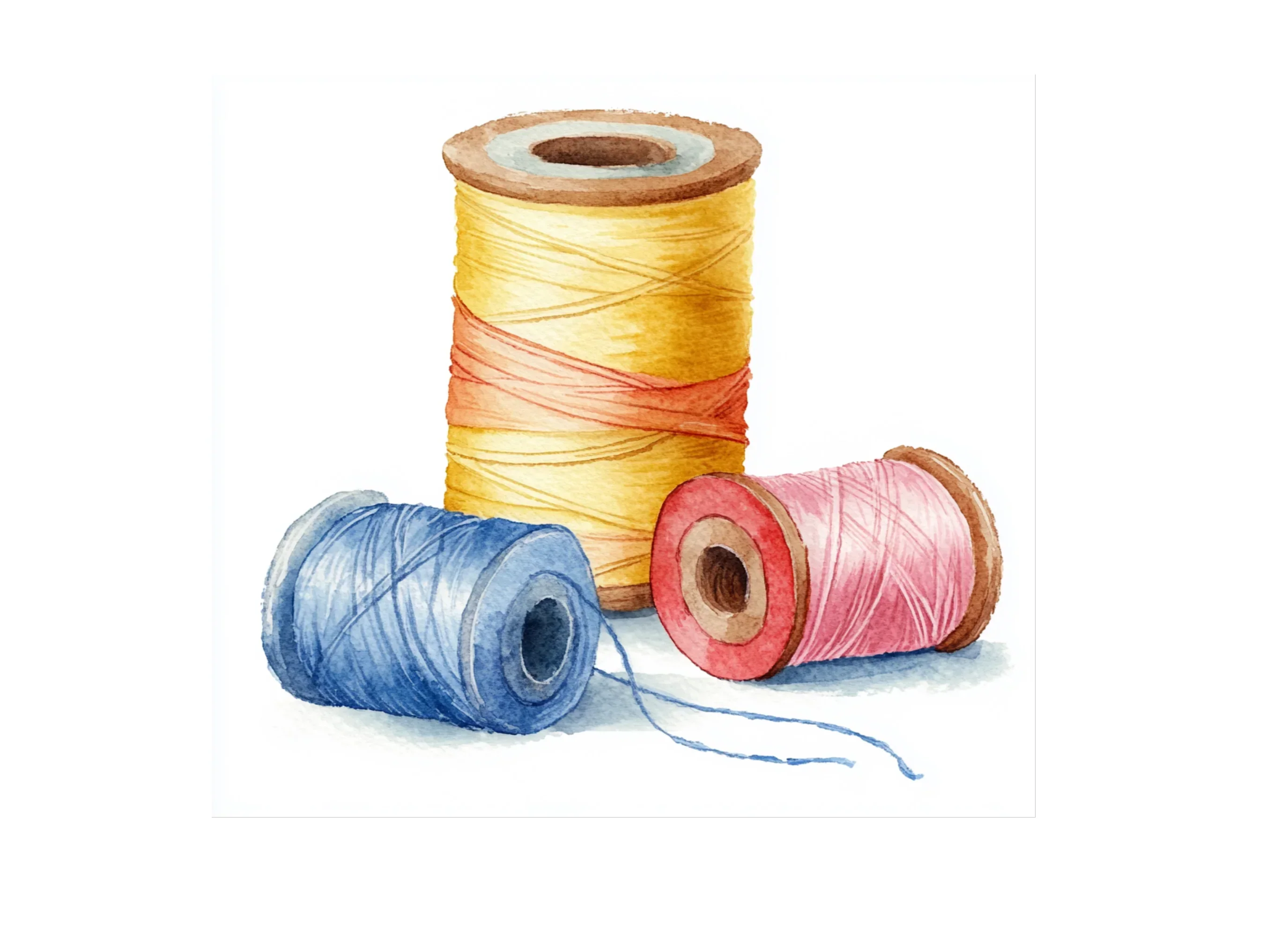 Thread Spools Clipart Bundle - Image 2