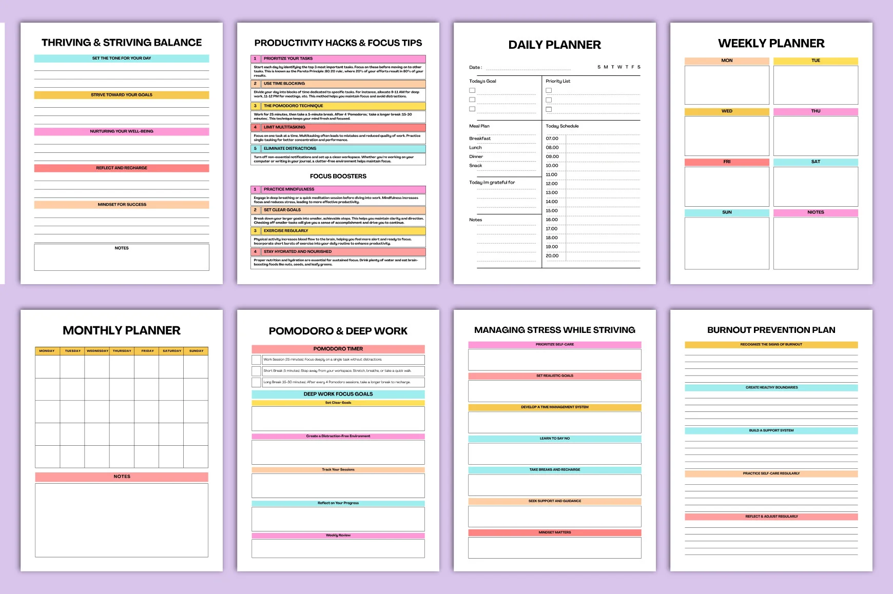 Thrive Strive Planner - Image 4