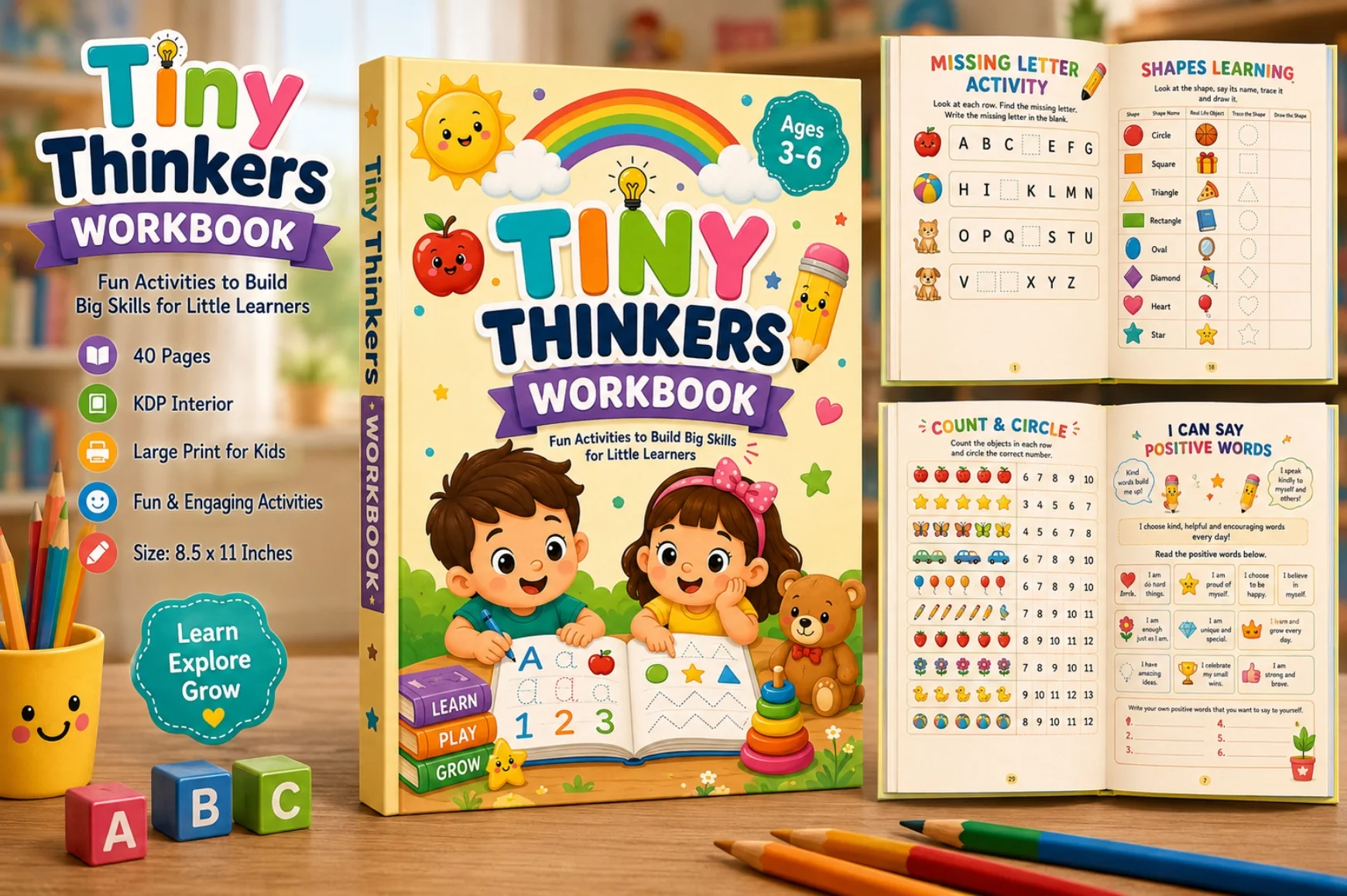 Tiny Thinkers Workbook