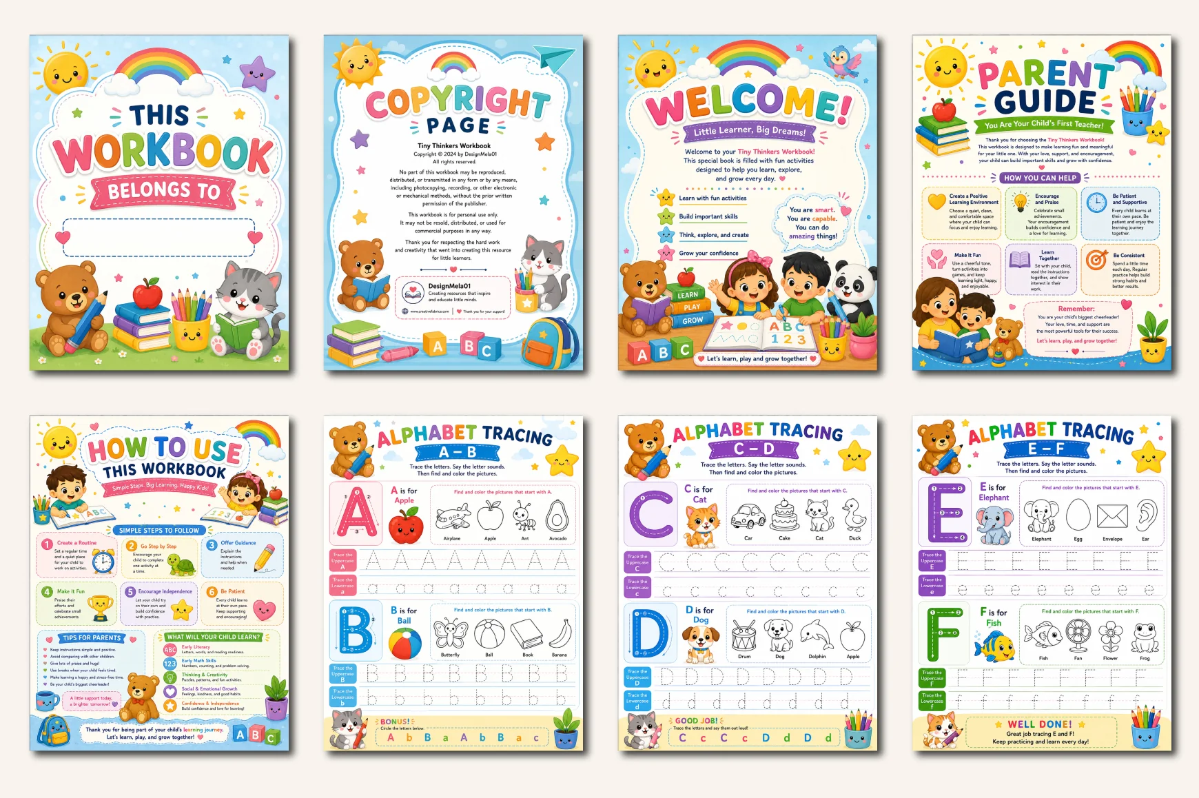 Tiny Thinkers Workbook - Image 2
