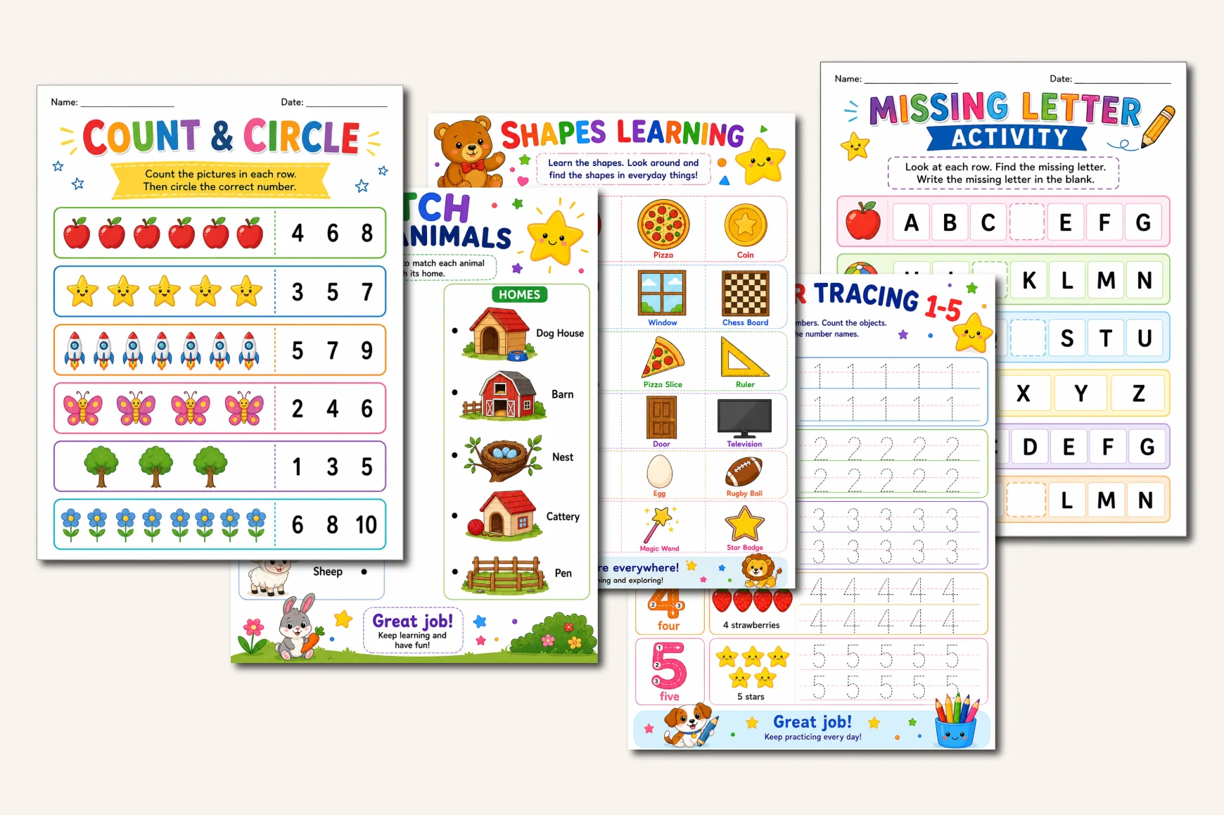Tiny Thinkers Workbook - Image 3