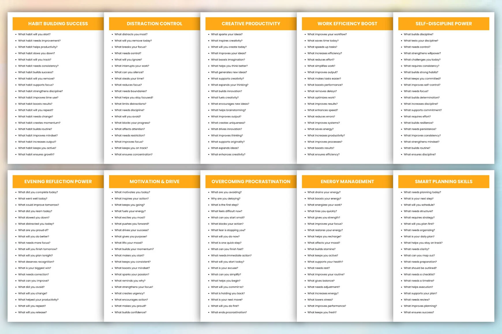 To Boost Productivity Prompts - Image 4