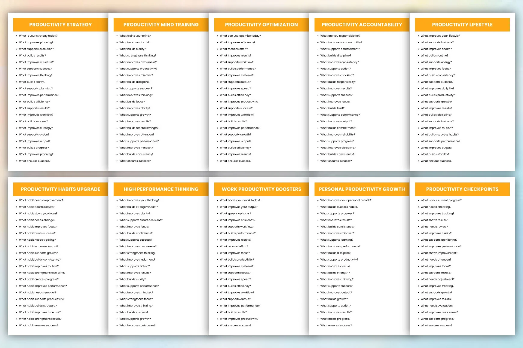 To Boost Productivity Prompts - Image 6