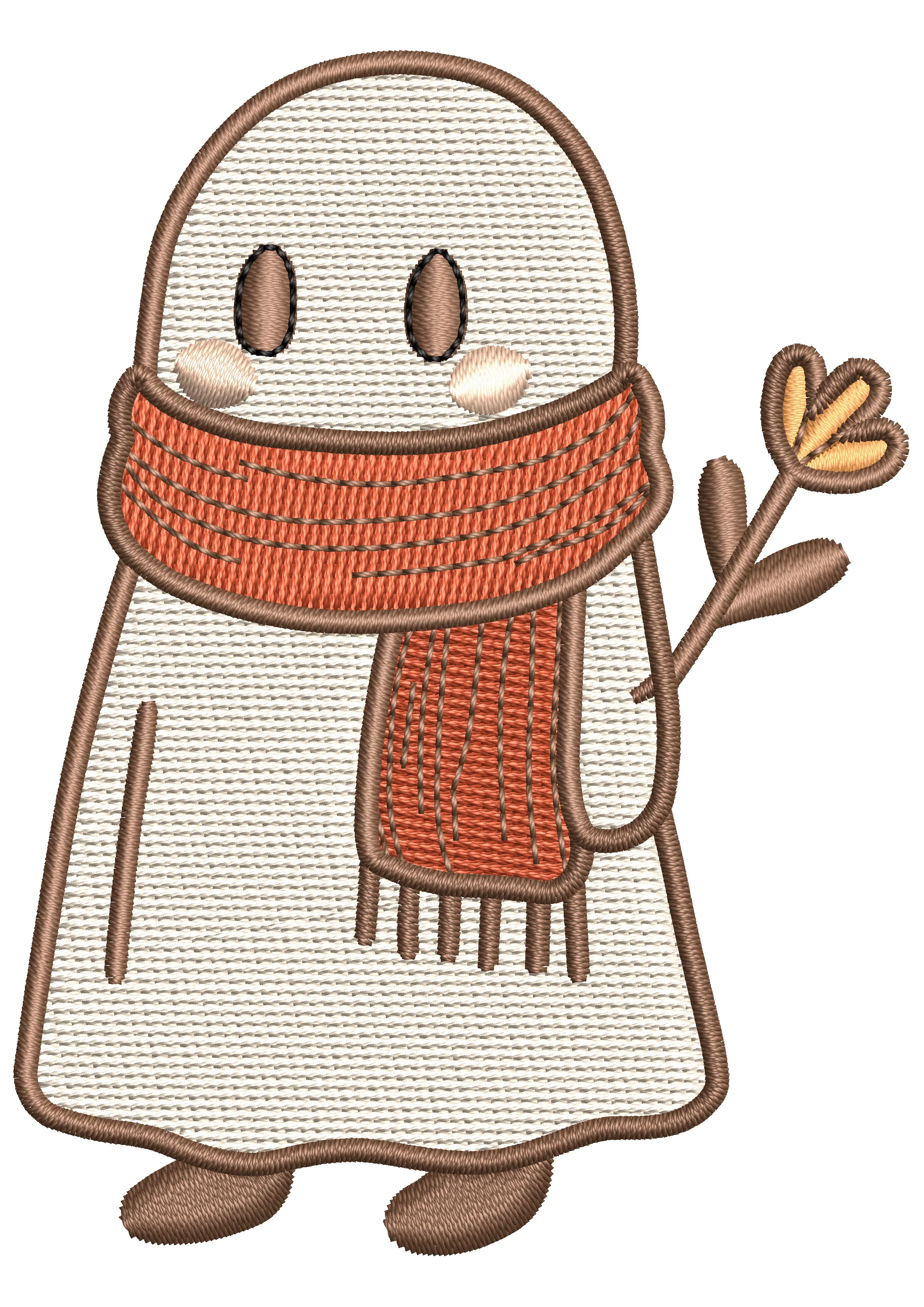Toty Cartoon Embroidery Design