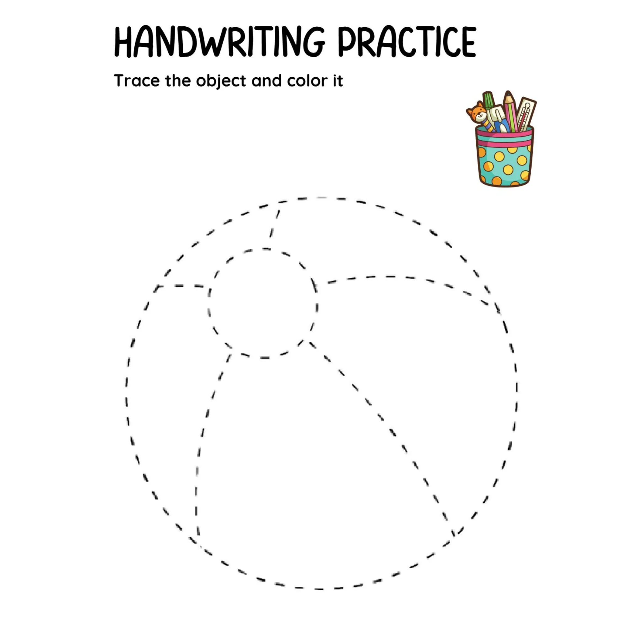 Trace and Color Objects Workbook - Image 4