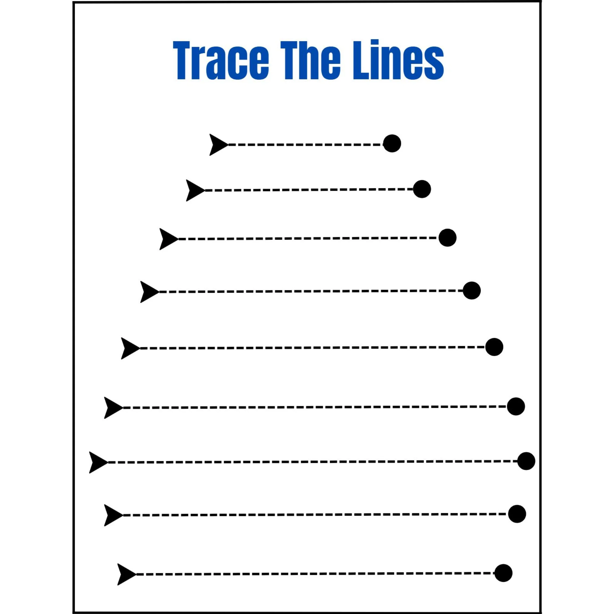 Trace the Lines Basic Strokes Workbook - Image 2