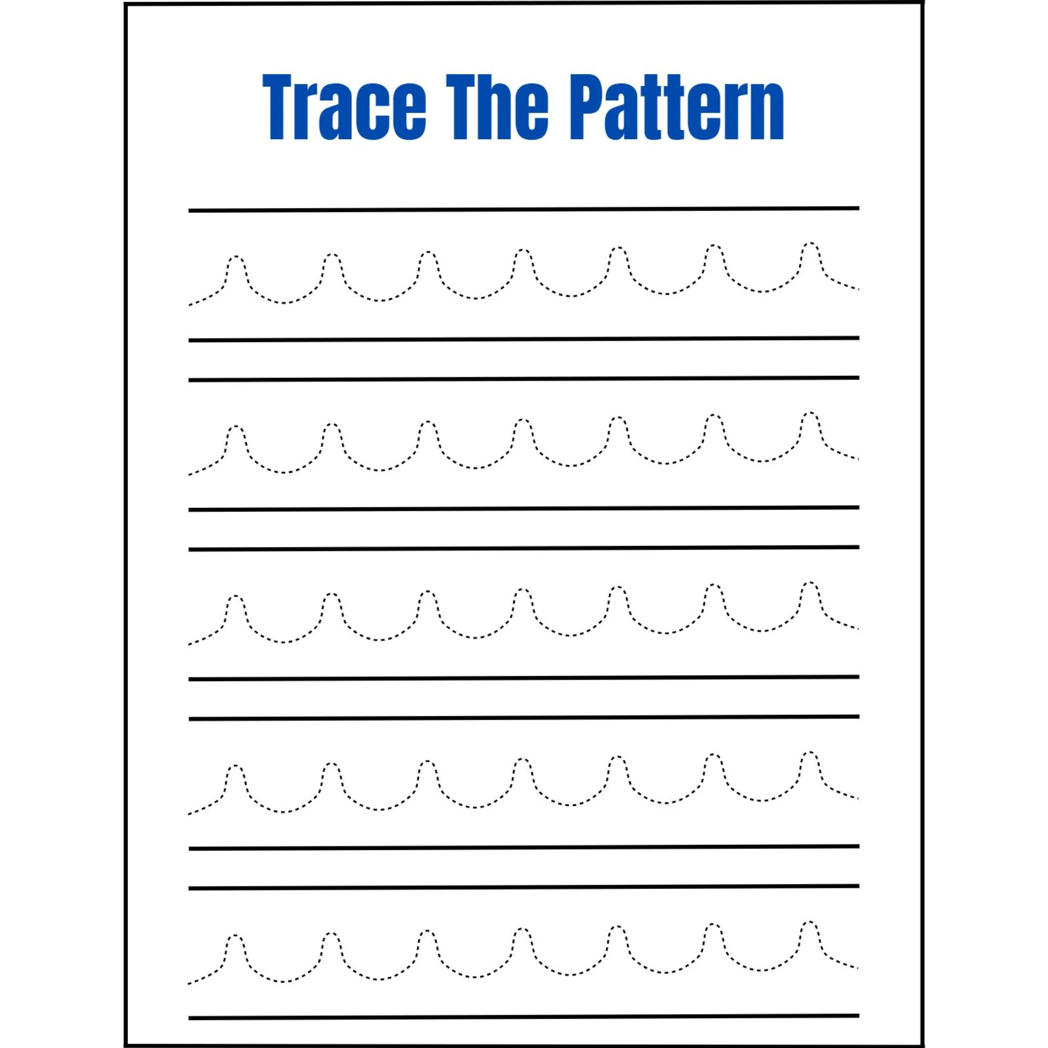Trace the Number Workbook - Image 3