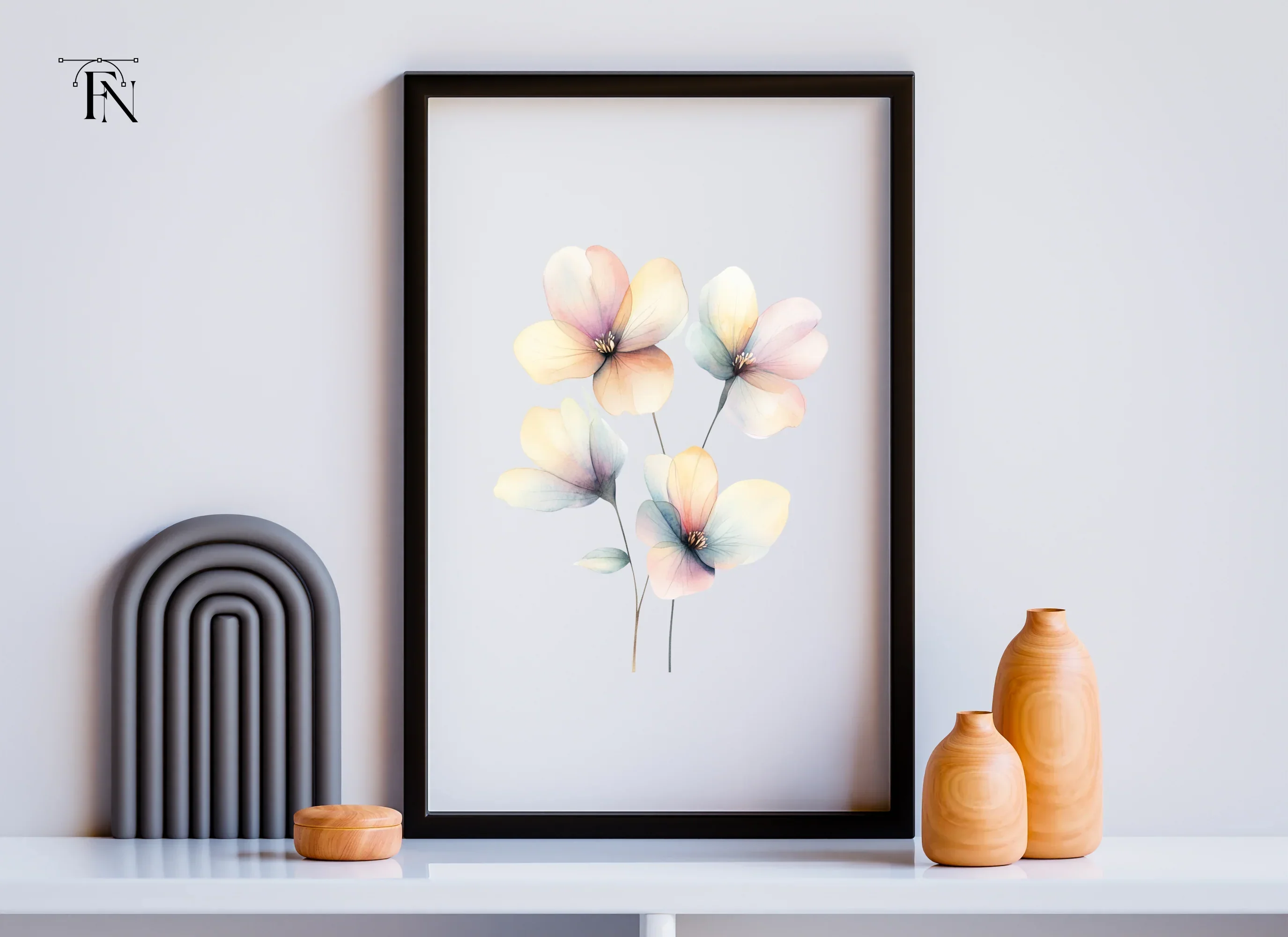 Translucent Floral Clipart Bundle - Image 4