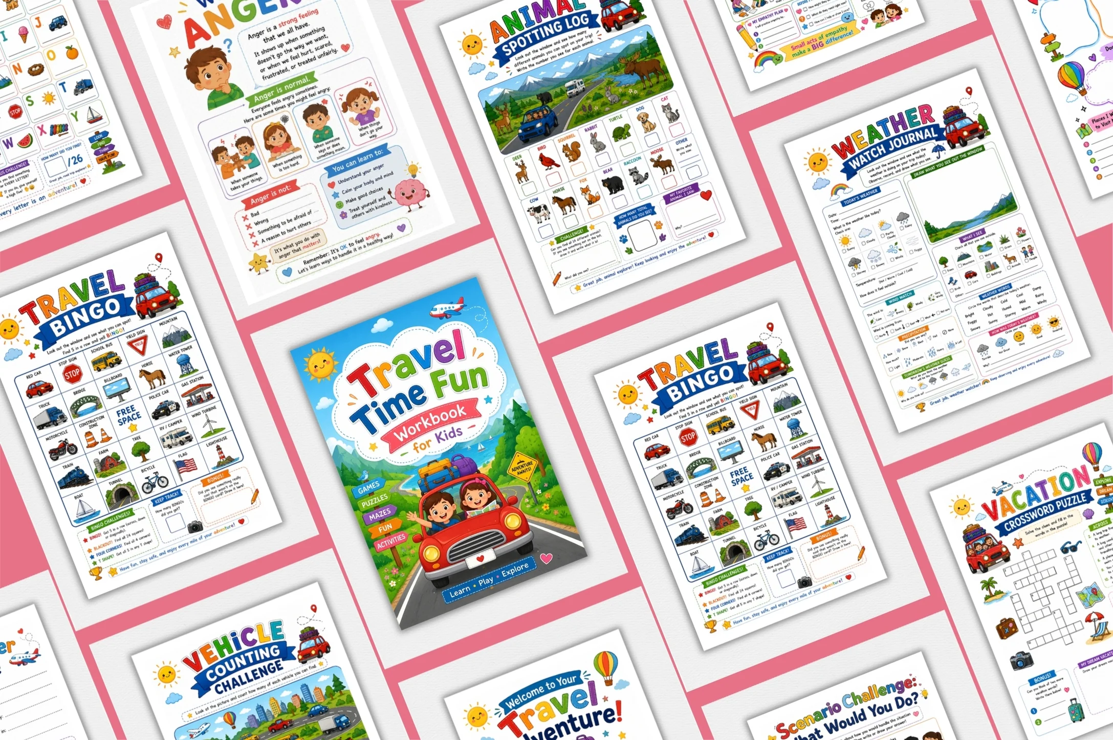 Travel Time Fun For Kids Workbook - Image 6