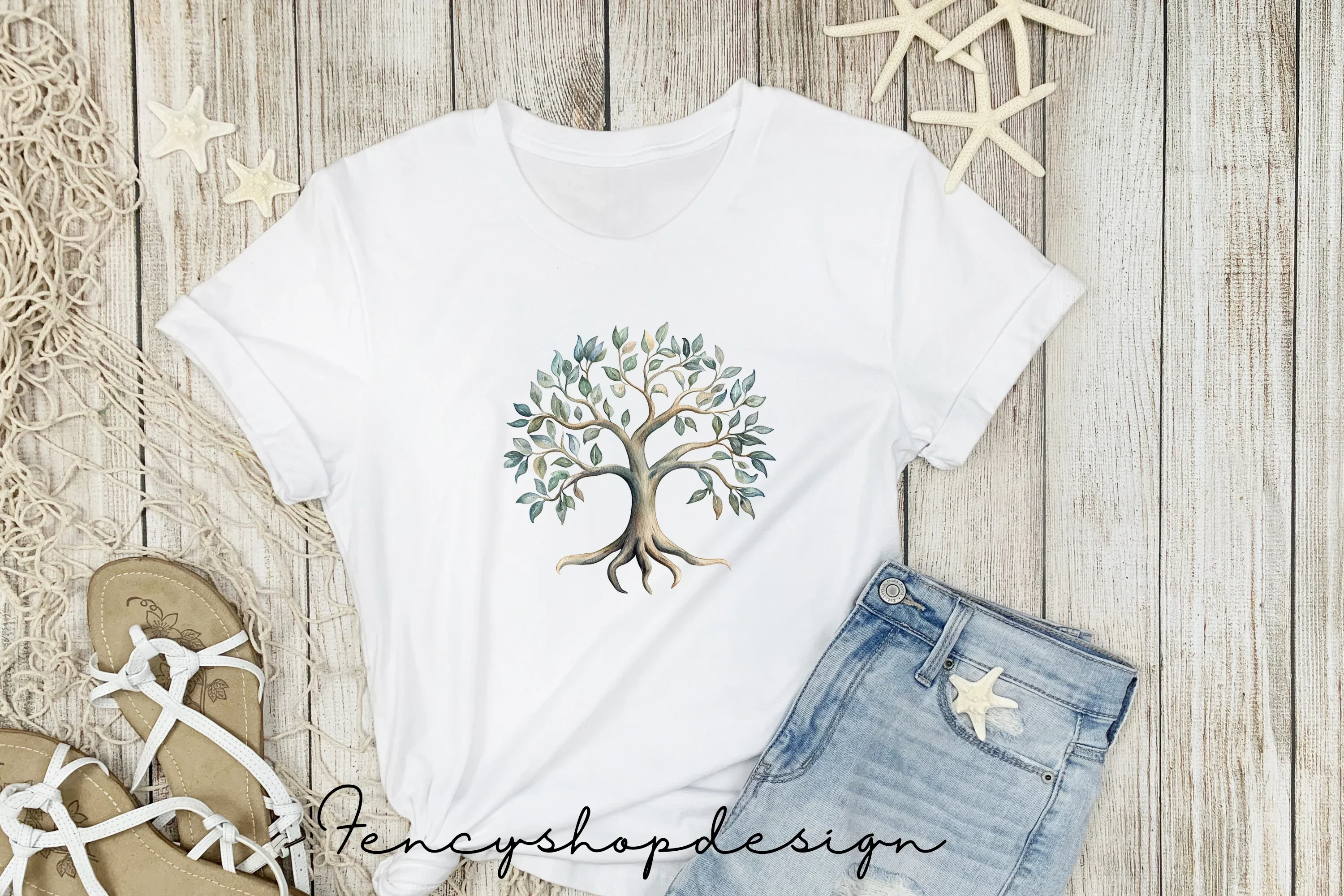 Tree Illustrations Clipart Bundle - Image 5