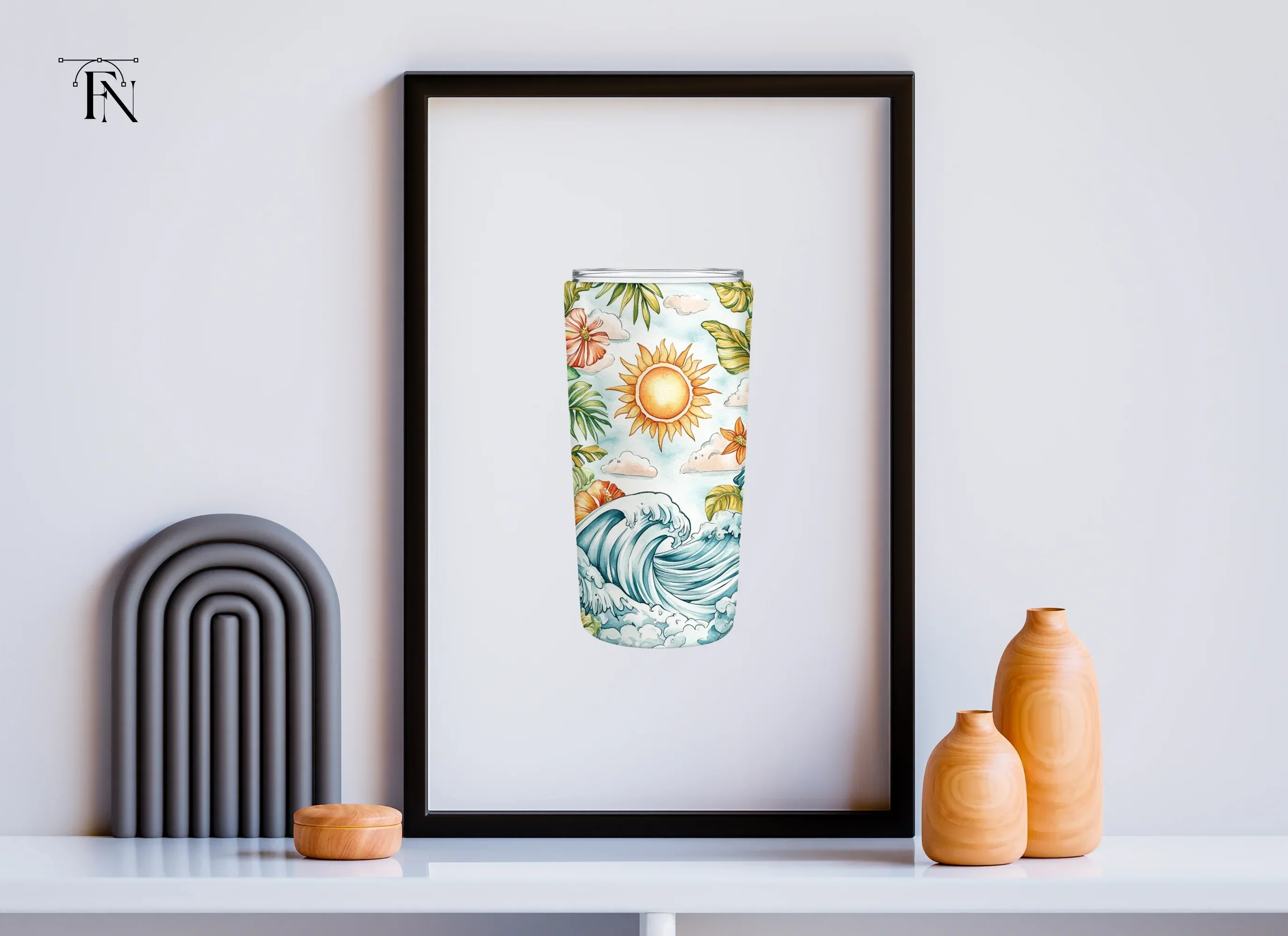 Tropical Summer Can Clipart Bundle - Image 3