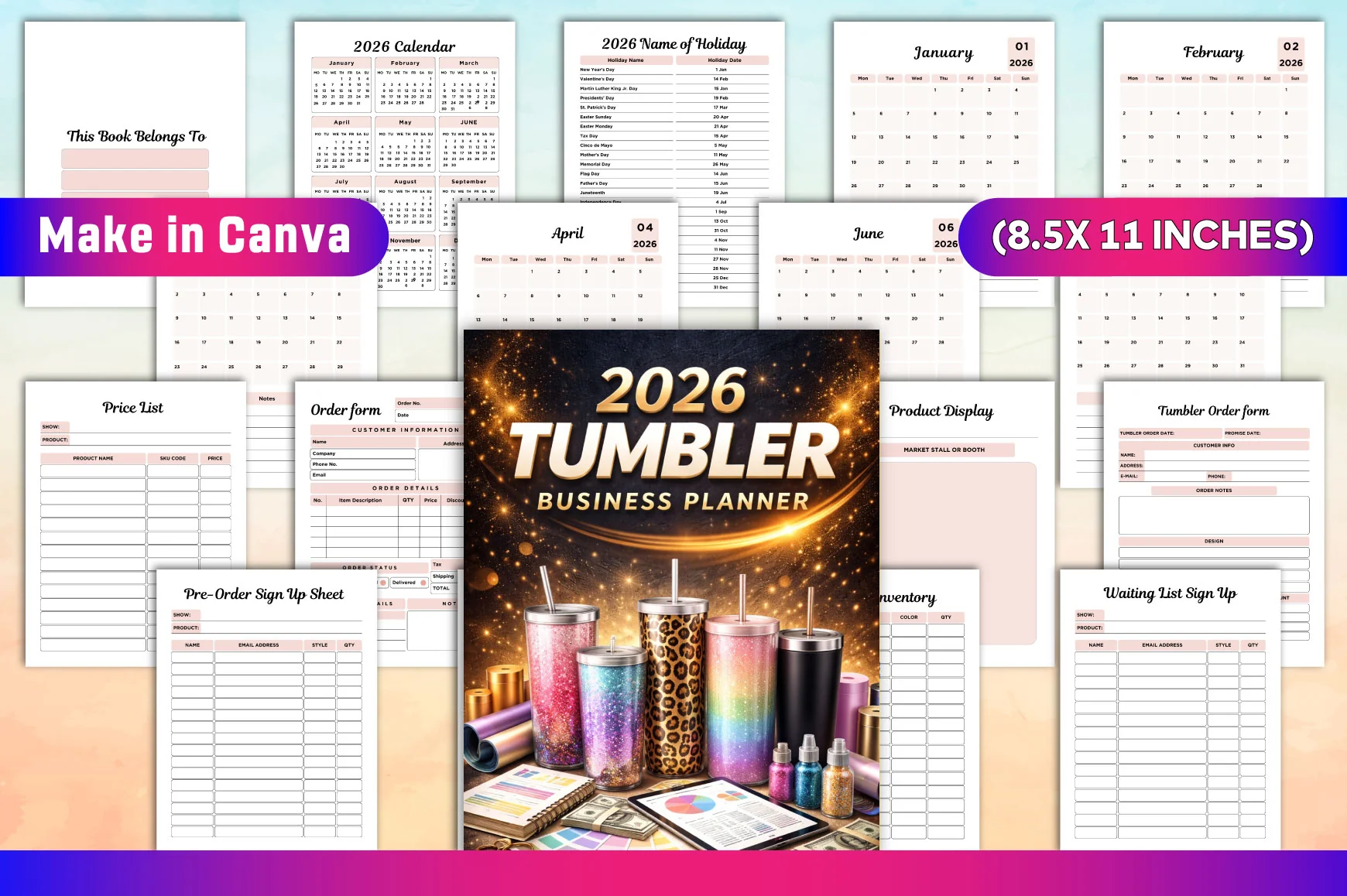 Tumbler Business Planner - Image 2