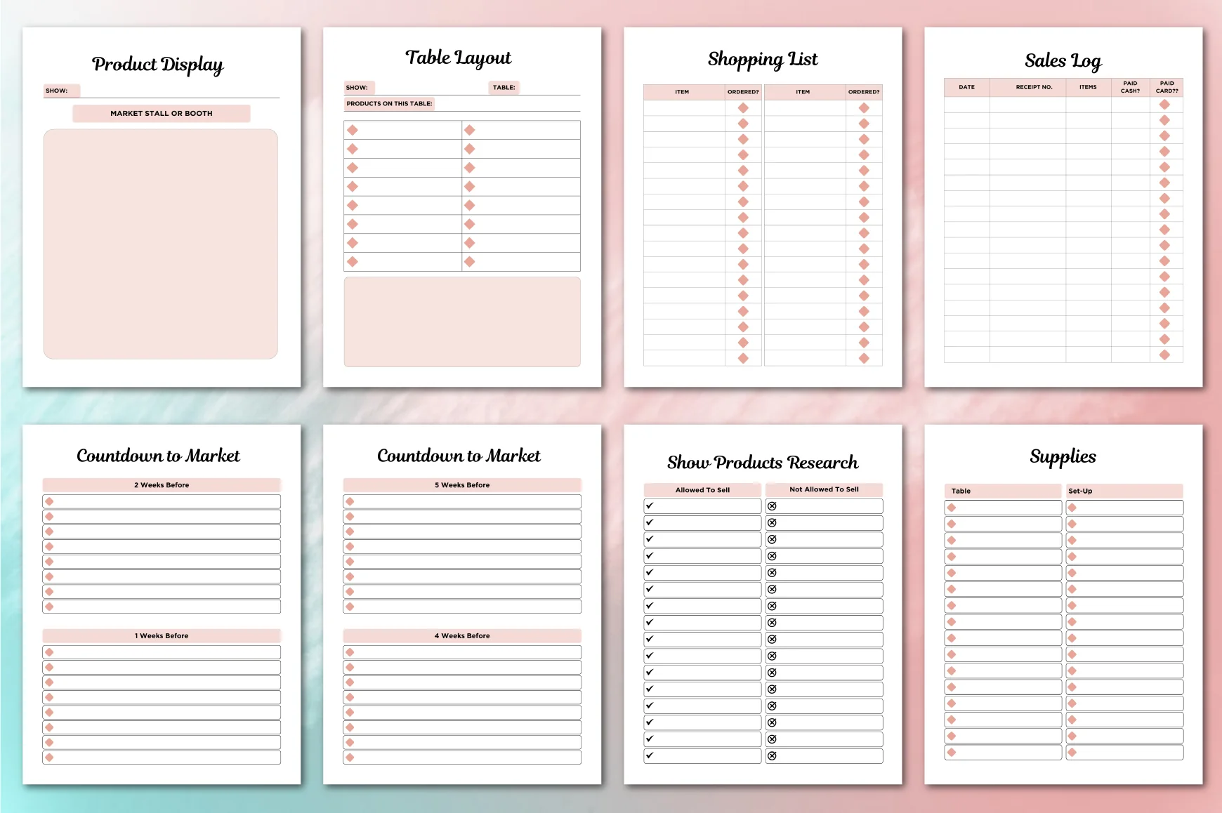 Tumbler Business Planner - Image 3