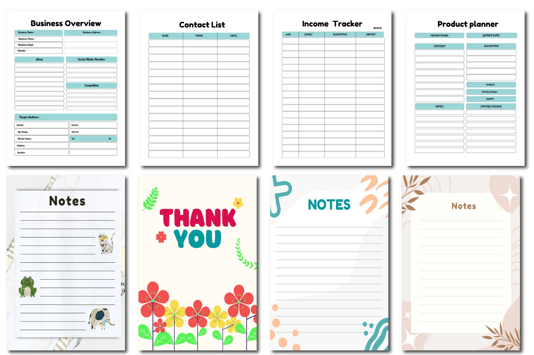 Tumbler Business Planner - Image 3