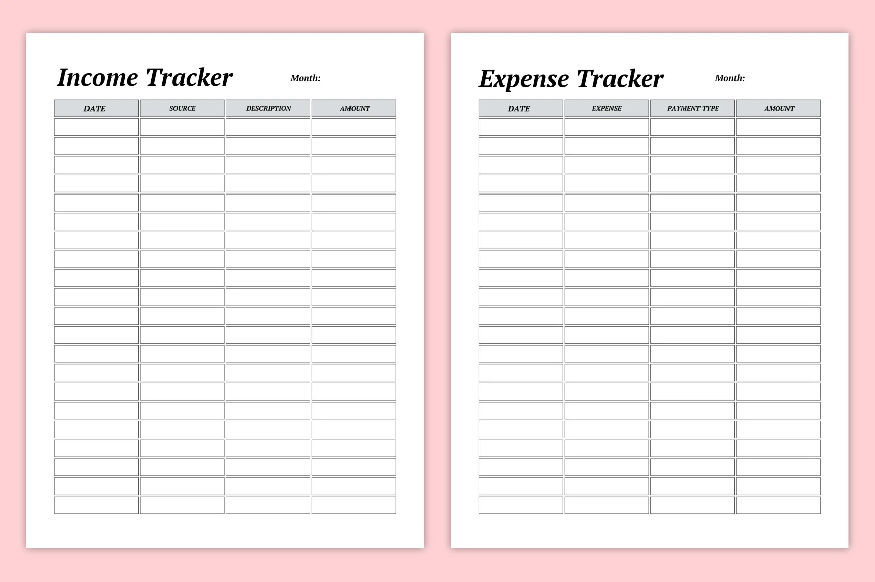Tumbler Business Planner Template - Image 6