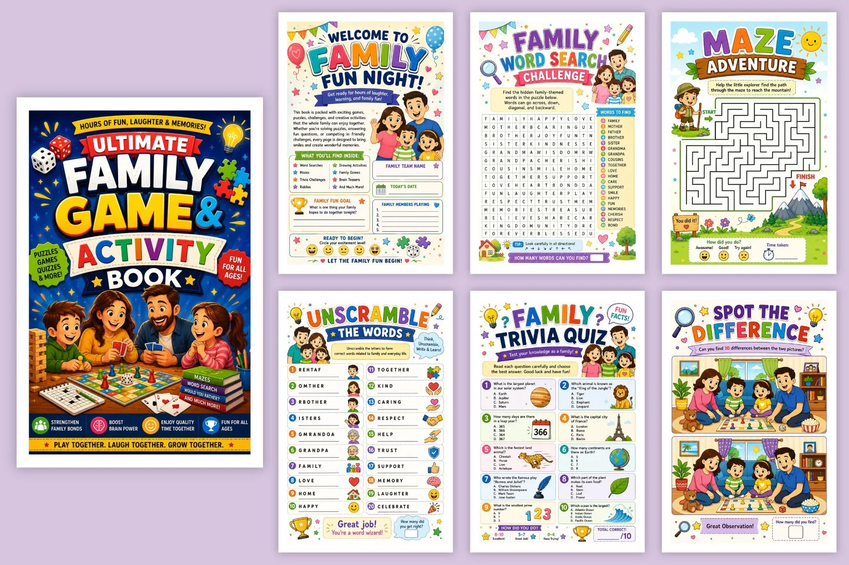 Ultimate Family Game Activity Book - Image 4