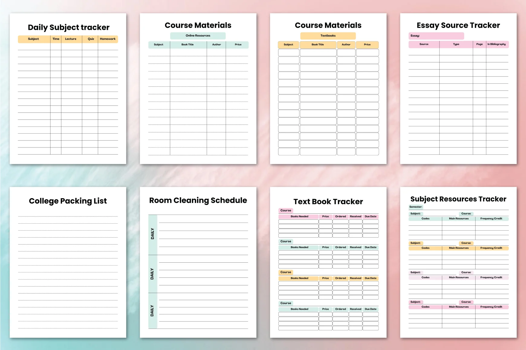 Ultimate Student Planner - Image 3