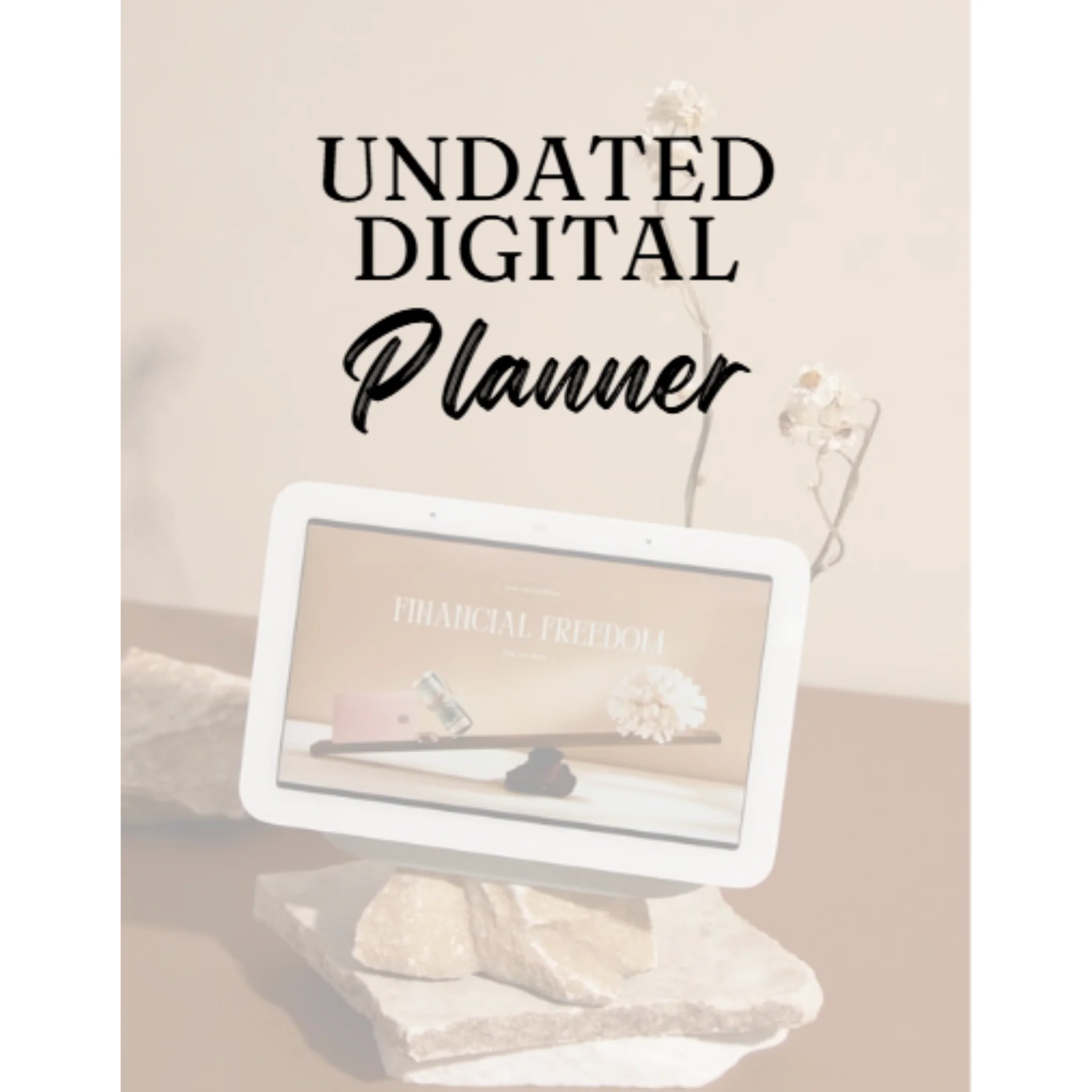 Undated Digital Planner Bundle