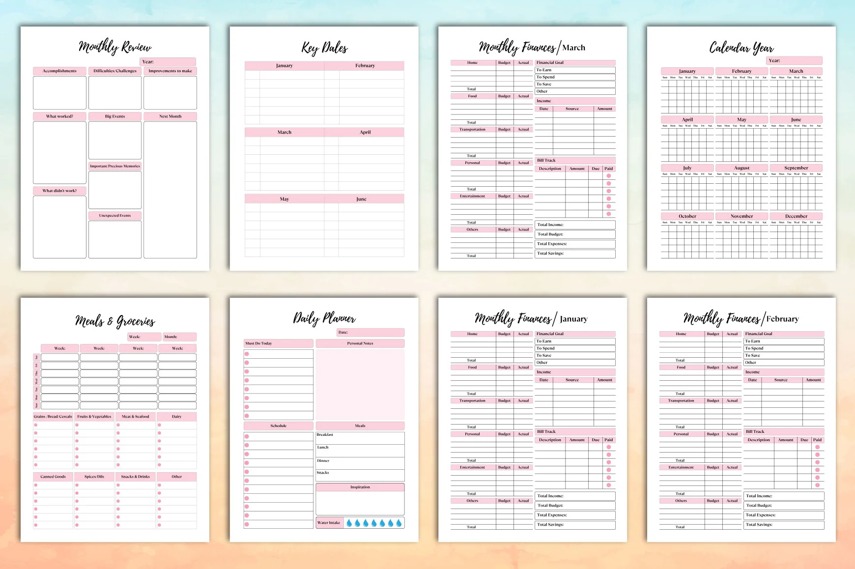 Undated Planner - Image 3