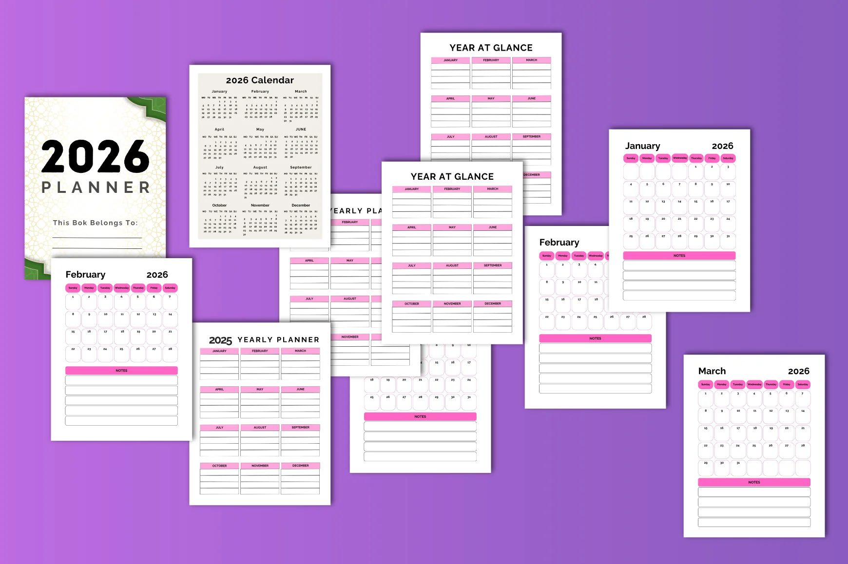 Editable Canva Planner - Image 3