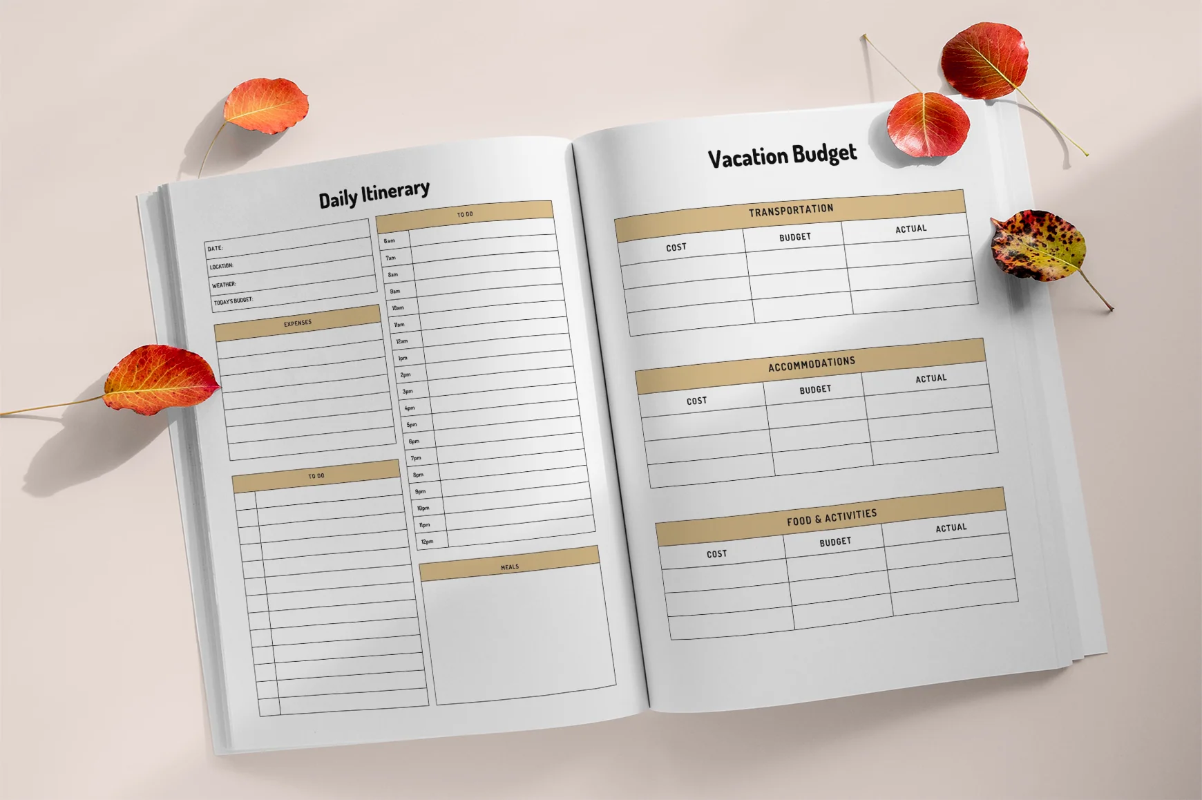 Vacation Planning Packing Planner - Image 4