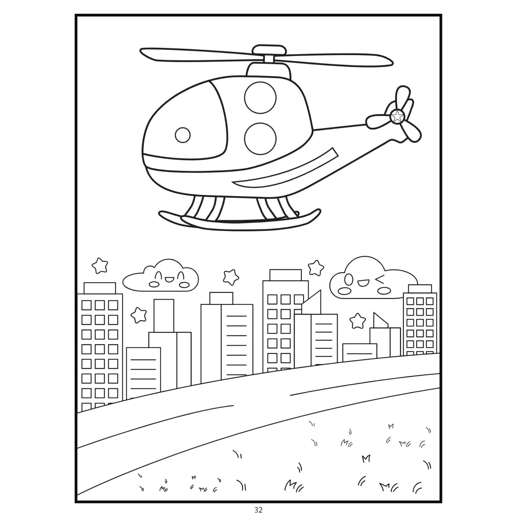 Vehicle Coloring Book for Kids - Image 4