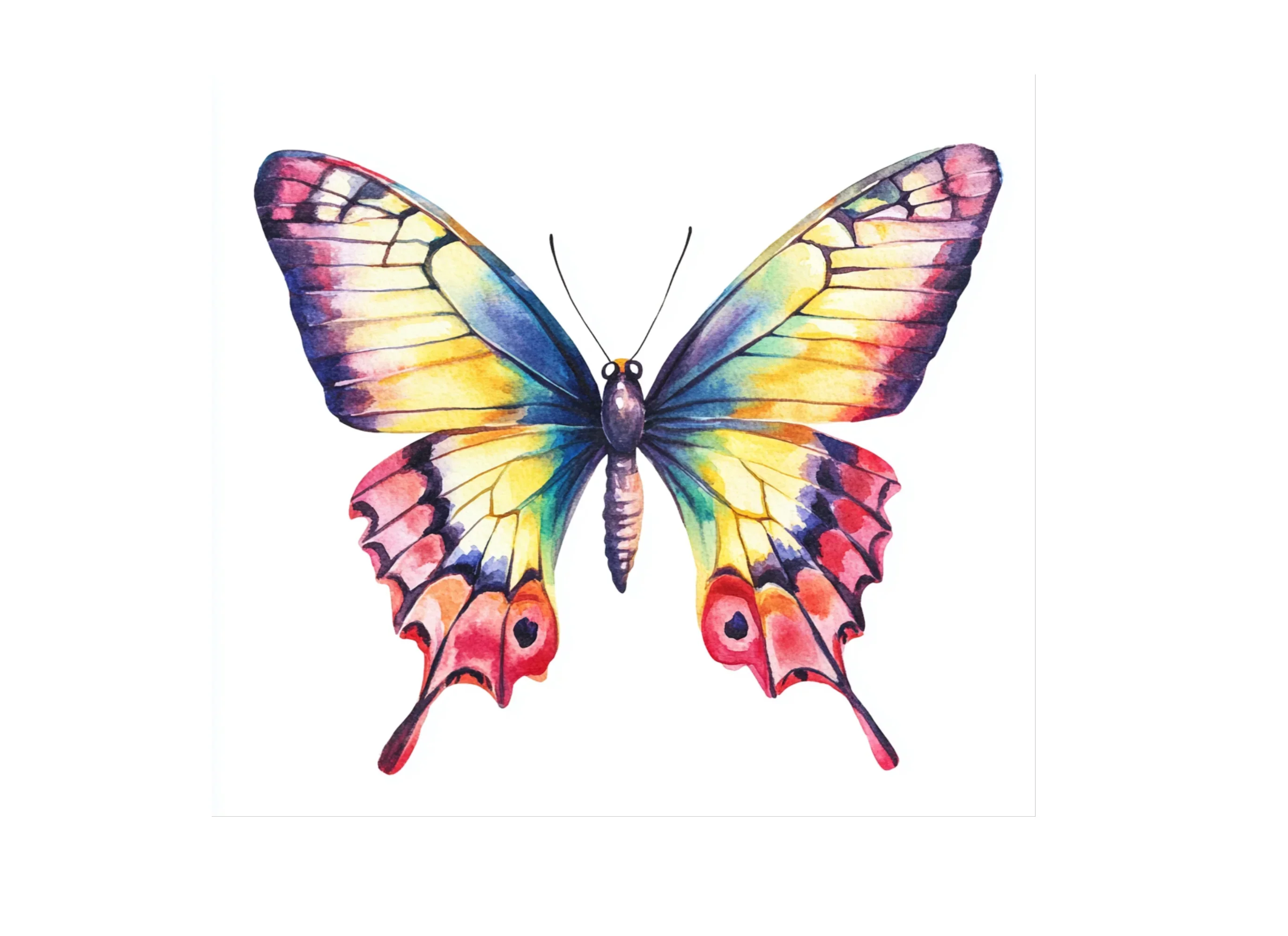 Vibrant Butterfly Clipart Bundle - Image 2