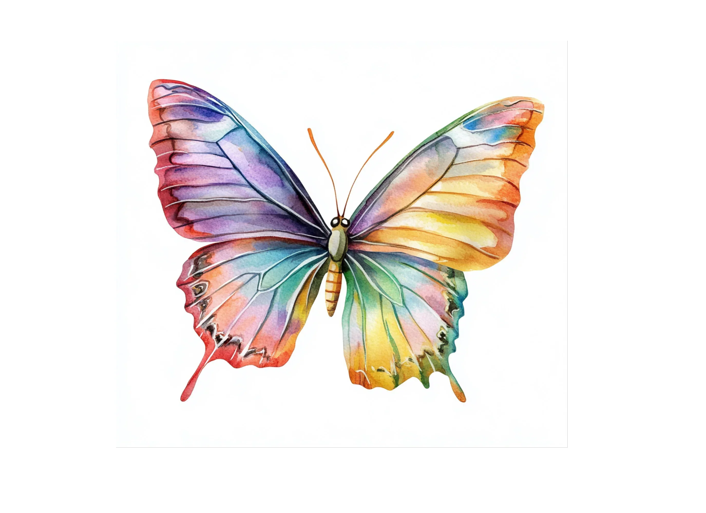 Vibrant Butterfly Clipart Bundle - Image 3