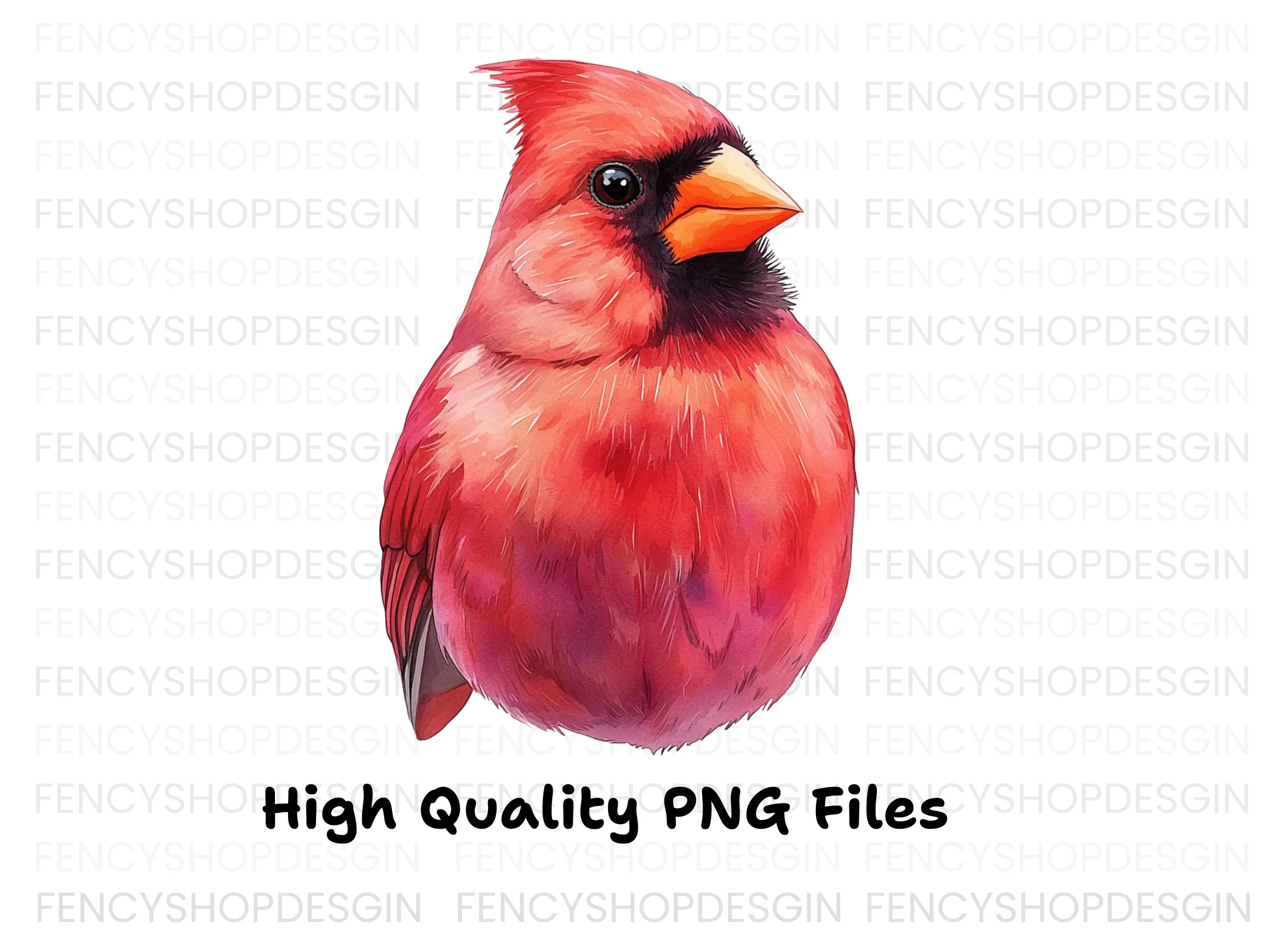 Vibrant Cardinal Clipart Bundle - Image 3