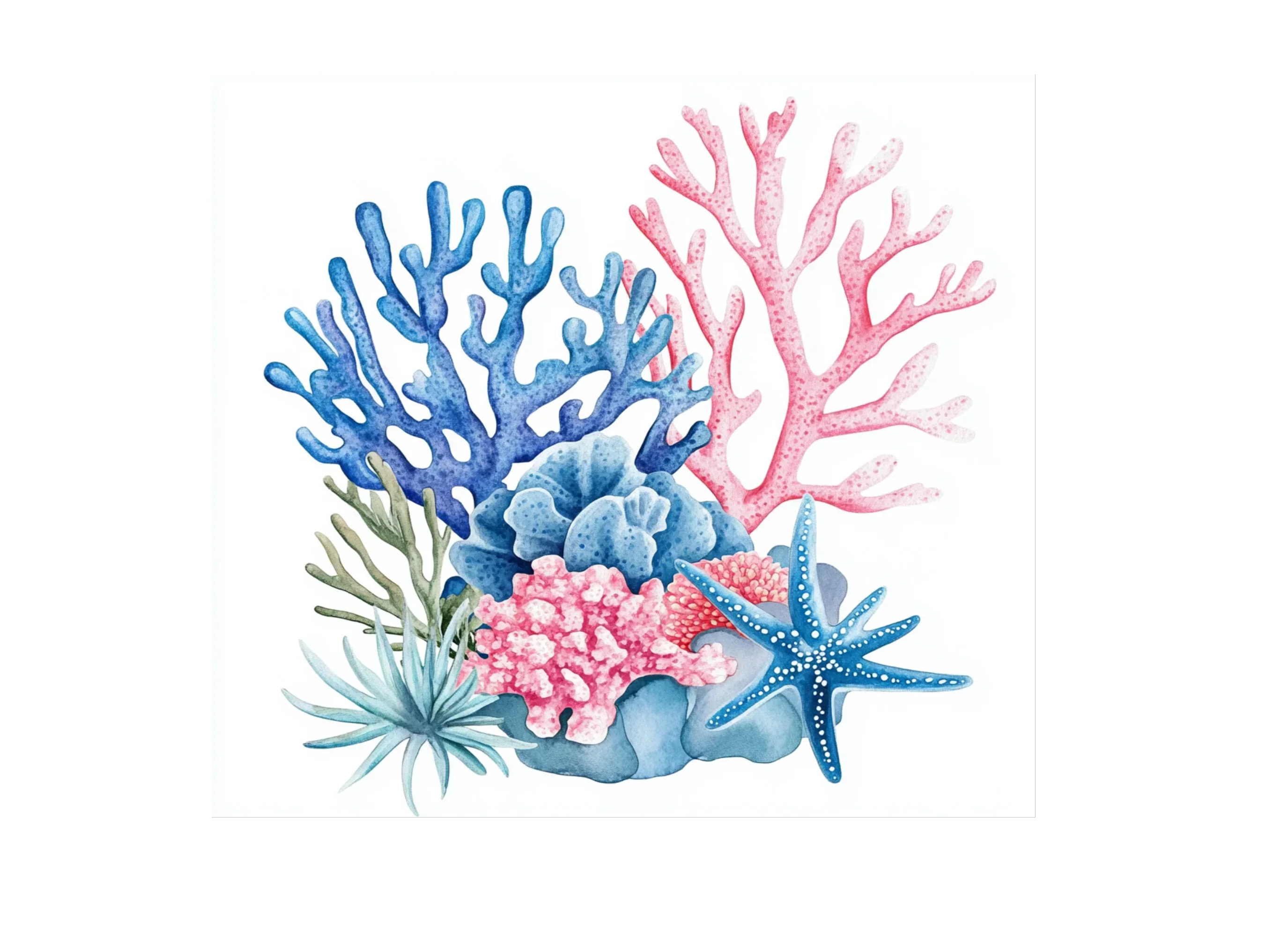 Vibrant Coral Reef Clipart Bundle - Image 2