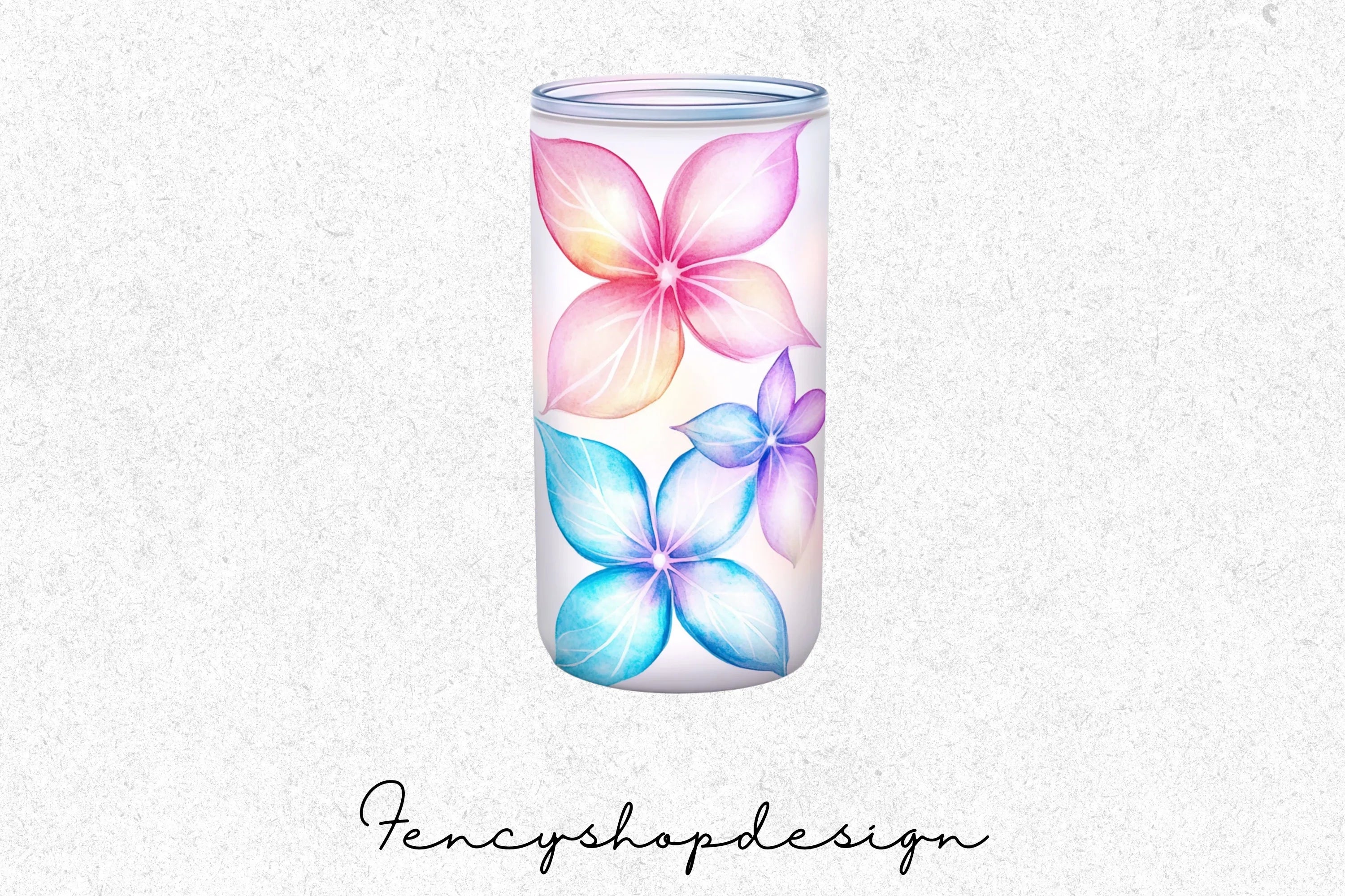 Vibrant Floral Tumbler Clipart Bundle - Image 7