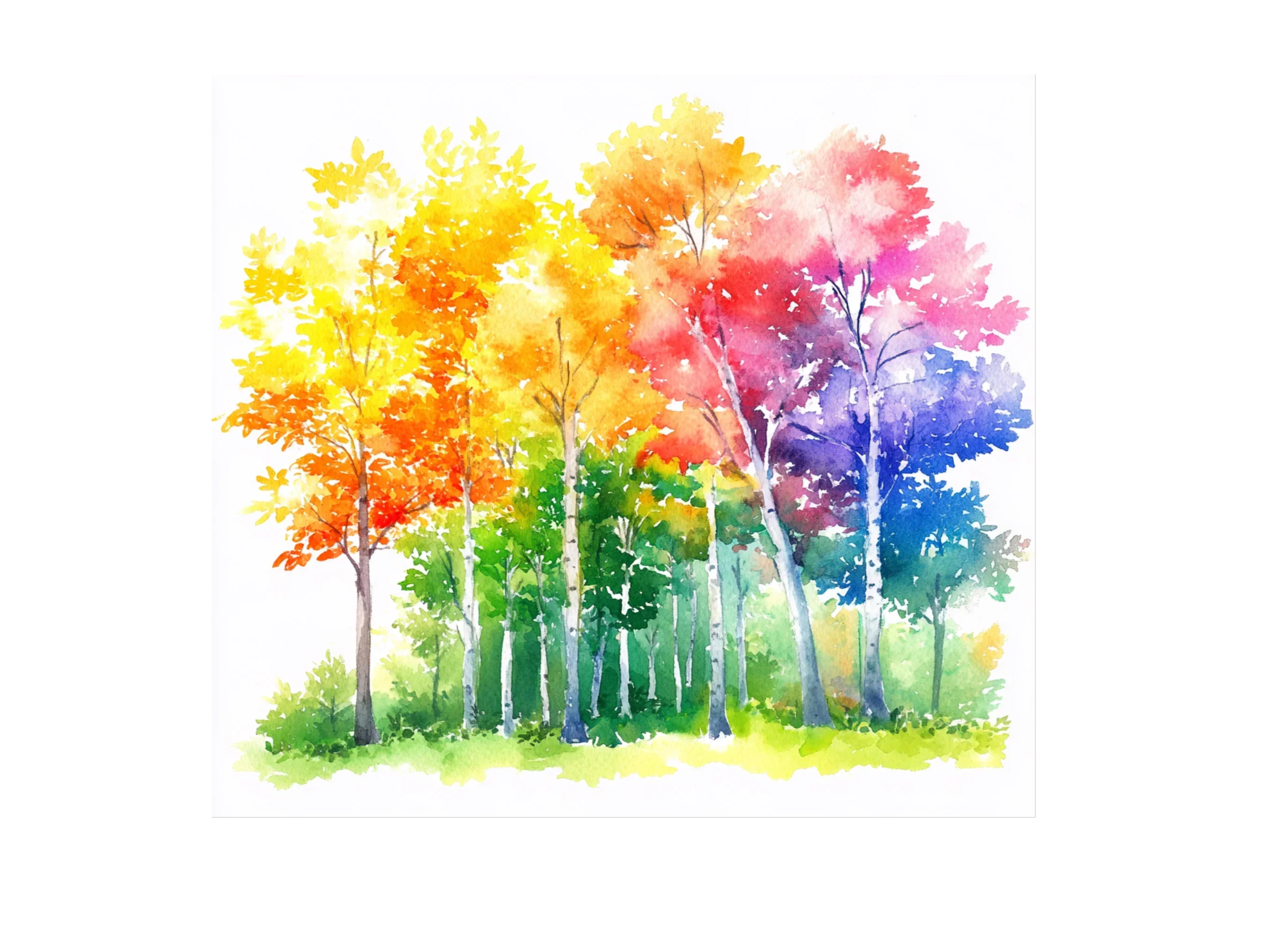 Vibrant Forest Clipart Bundle - Image 2