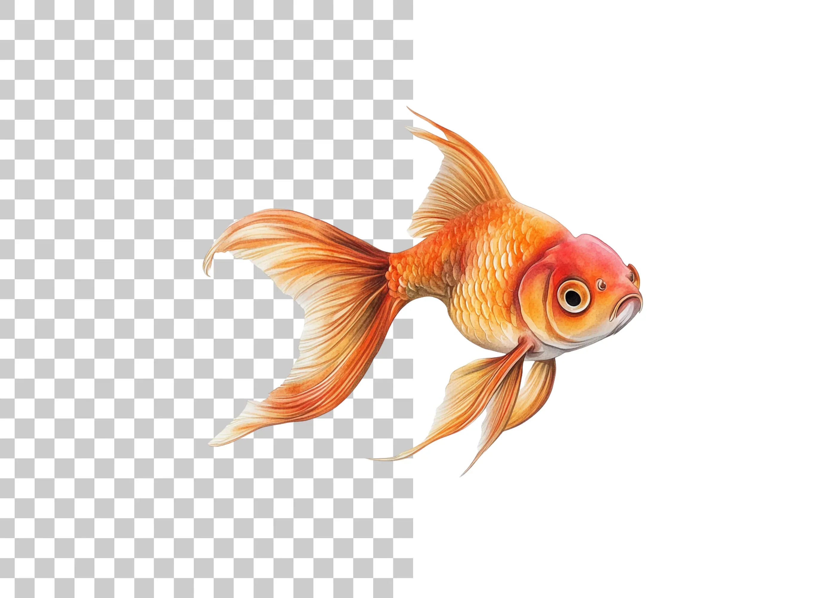 Vibrant Goldfish Clipart Bundle - Image 6