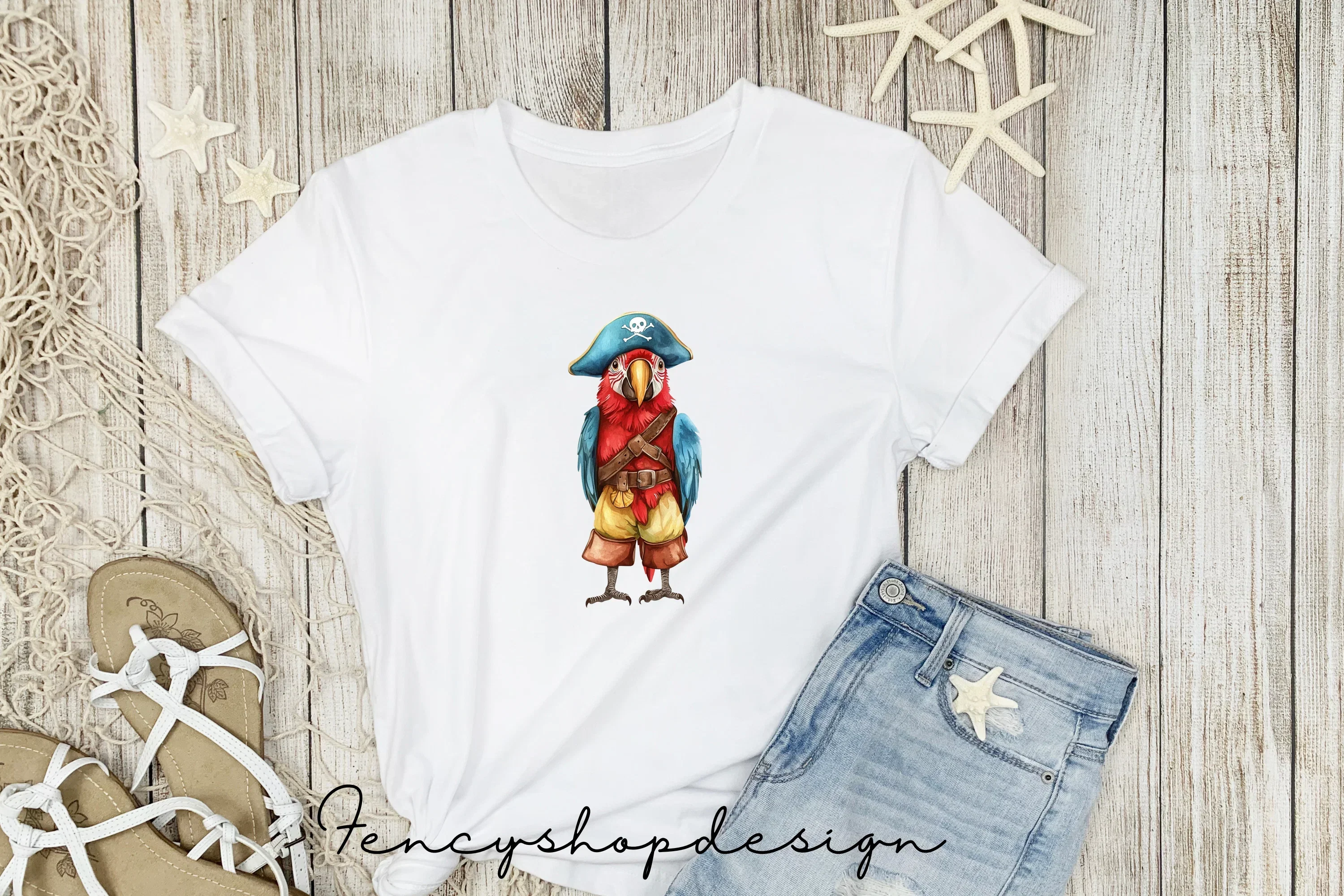 Vibrant Macaw Parrot Clipart Bundle - Image 5