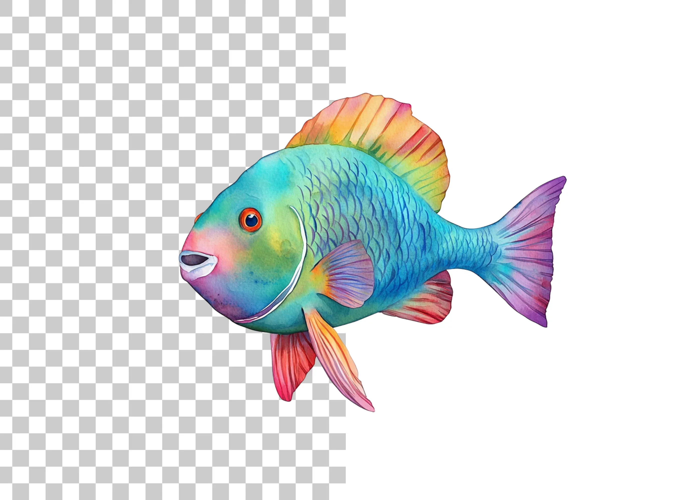 Vibrant Tropical Fish Clipart Bundle - Image 2