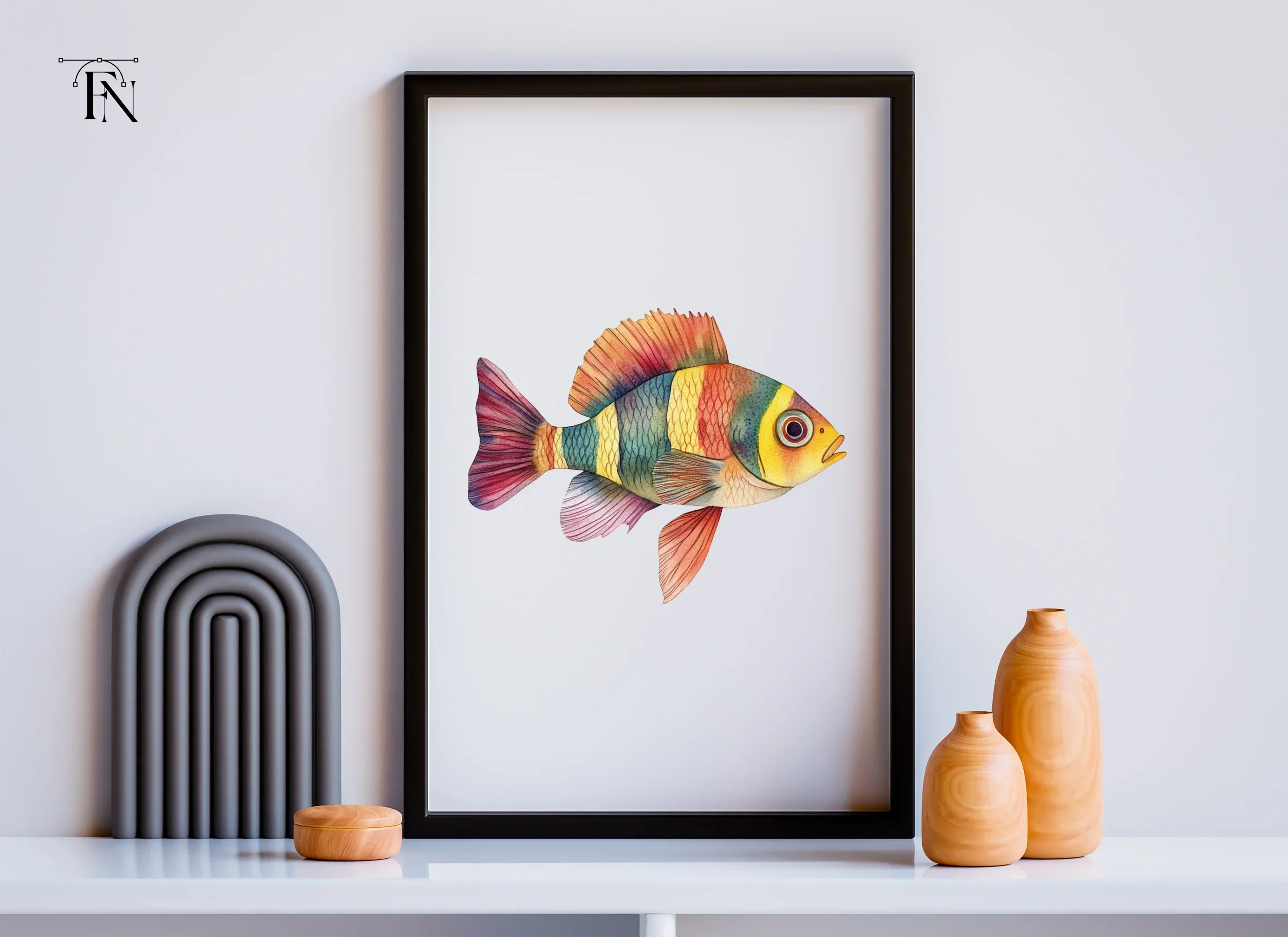 Vibrant Tropical Fish Clipart Bundle - Image 6