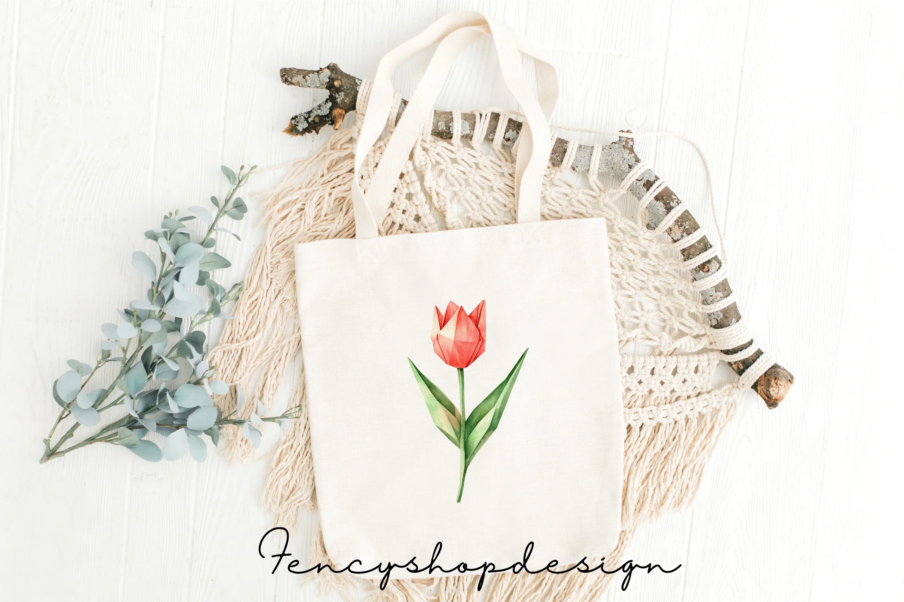 Vibrant Tulip Illustrations Clipart Bundle - Image 2