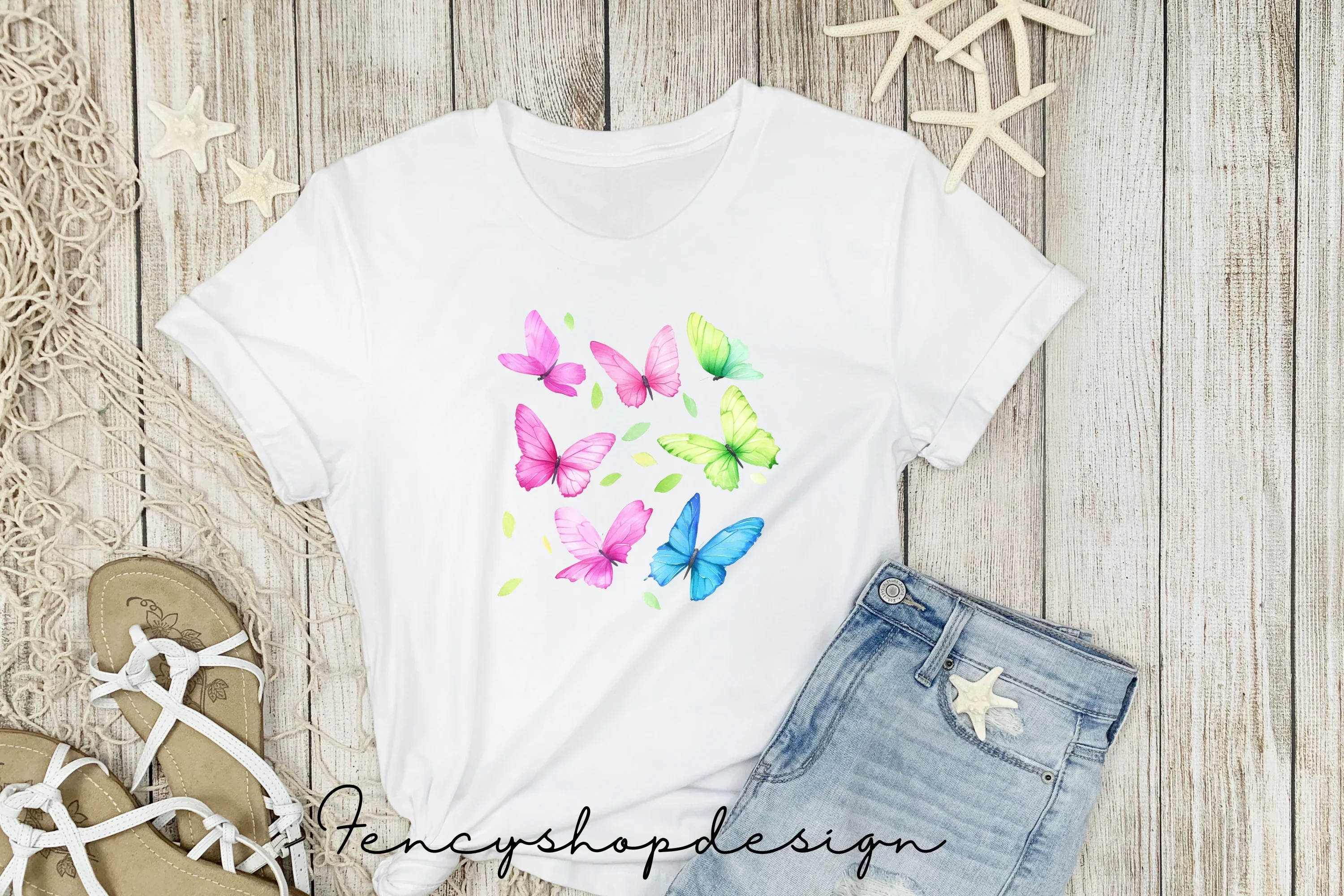Vibrant Wings Butterflies Clipart Bundle - Image 2